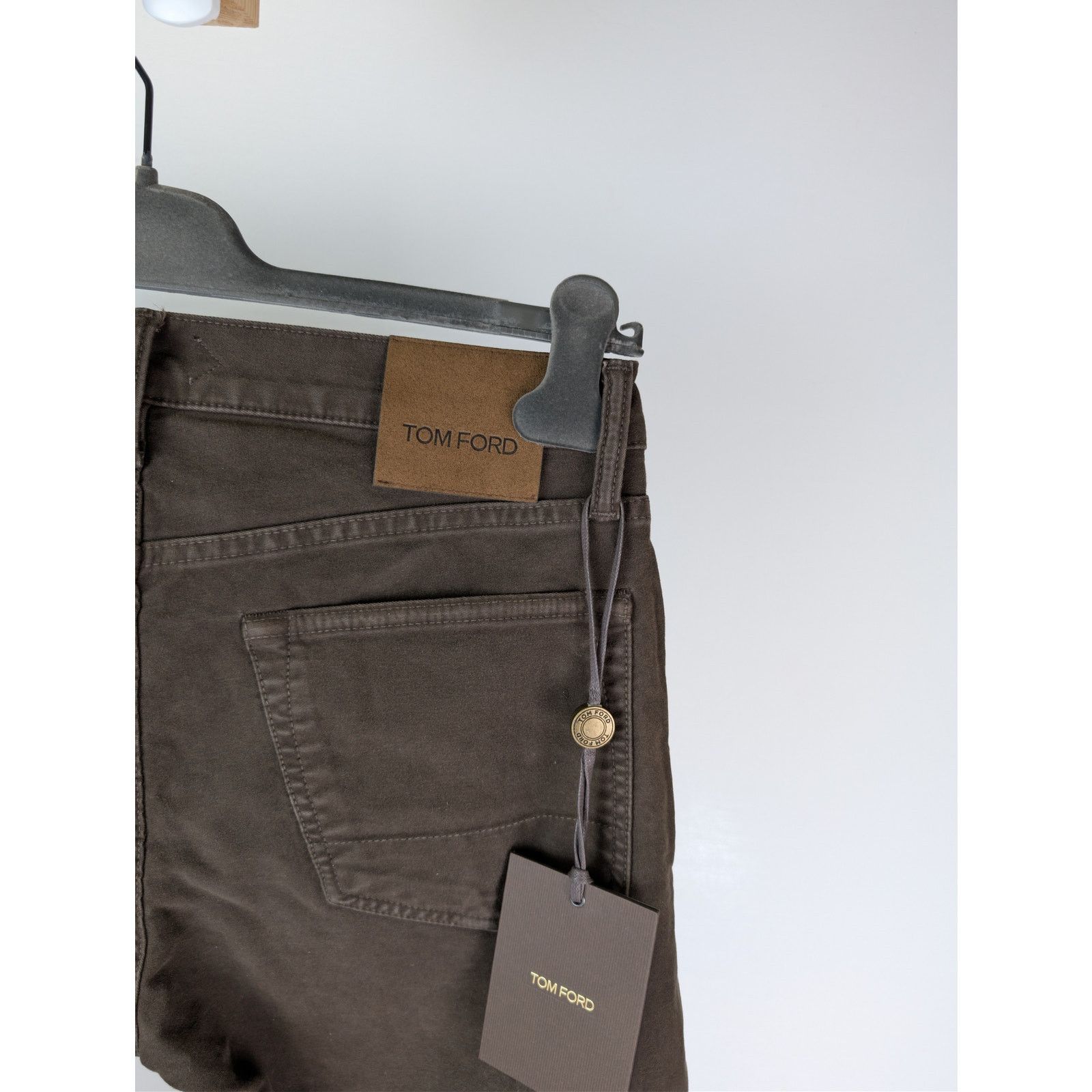 Tom Ford o1rshd1 Slim-Fit Denim Jeans in Brown 32 Size US 32 / EU 48 - 15 Thumbnail