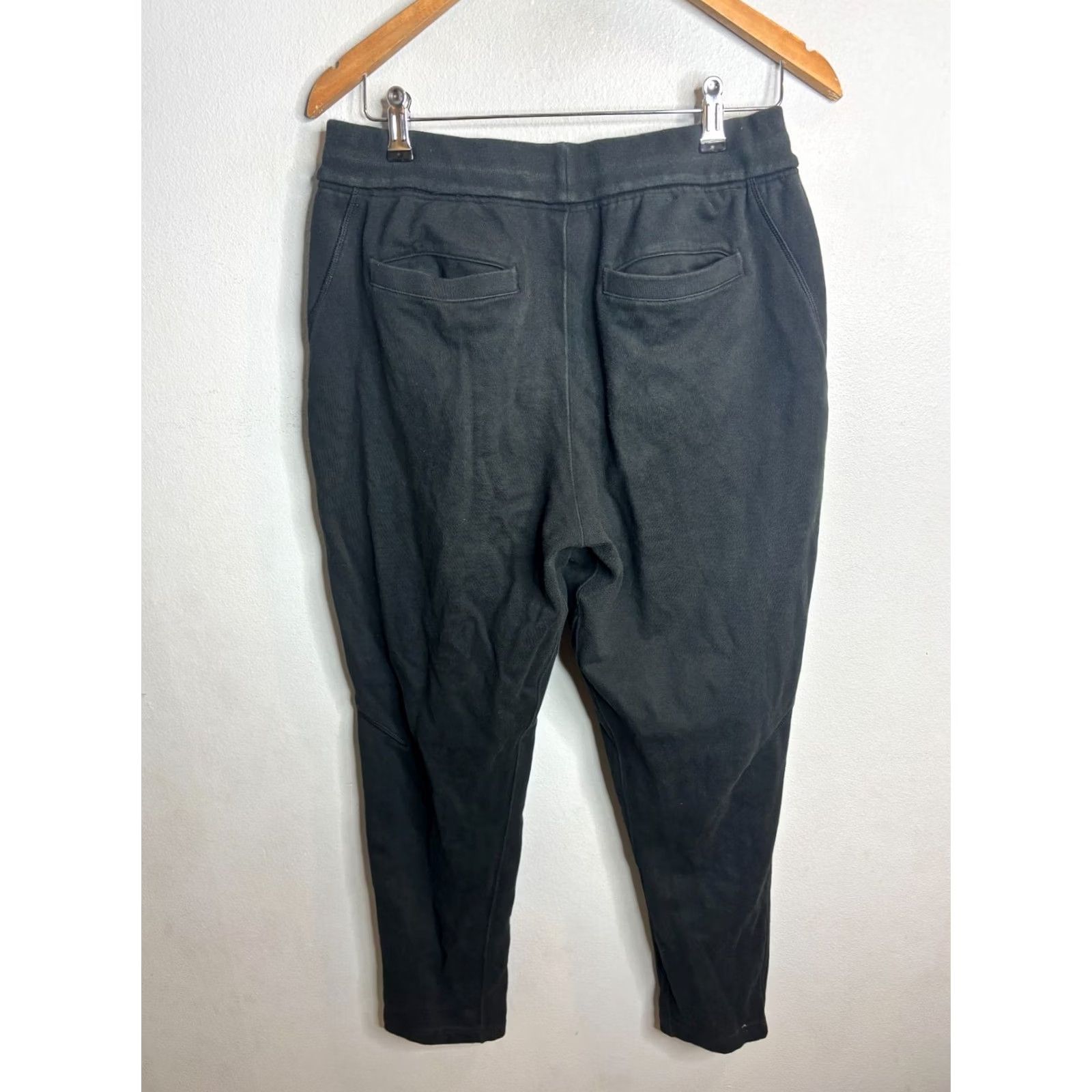Nike VINTAGE Nike Fleece Jogger Sweatpants Mens Size M Black 4419 Nike Fleece 90s Grunge Athletic Pants Mens Black Size US 31 - 4 Thumbnail