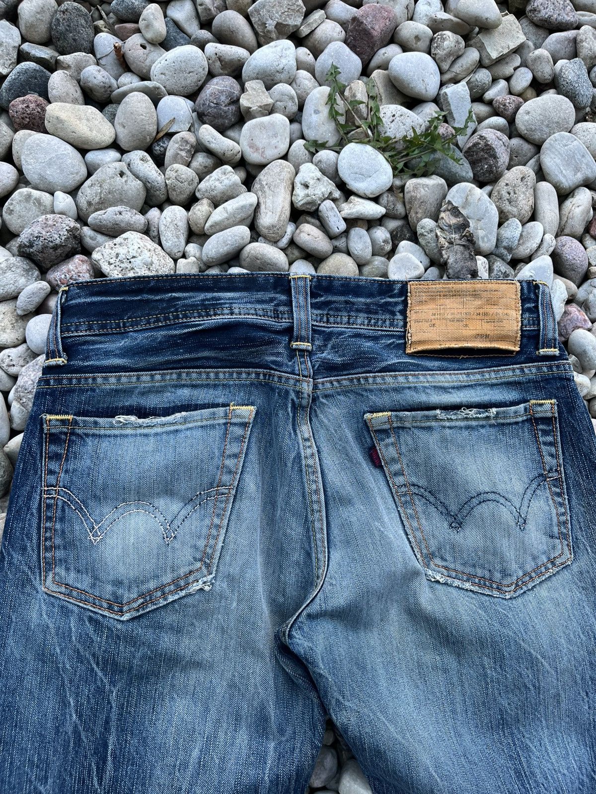 Edwin Vintage Edwin Real Faded Bootcut Jeans Size US 30 / EU 46 - 5 Thumbnail