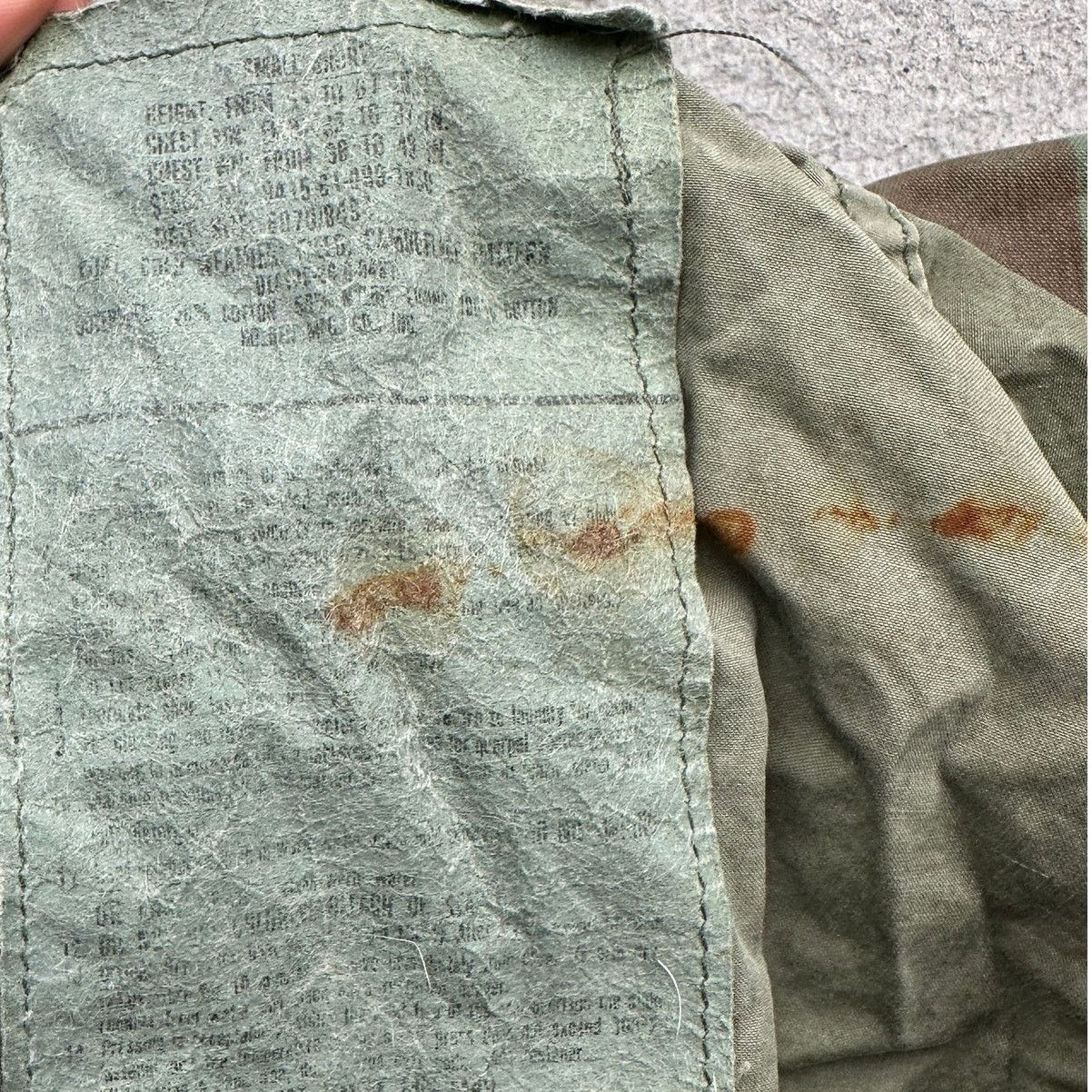 Other Vintage US Army M-65 Field Jacket Men S Military Camouflage Size US S / EU 44-46 / 1 - 3 Thumbnail