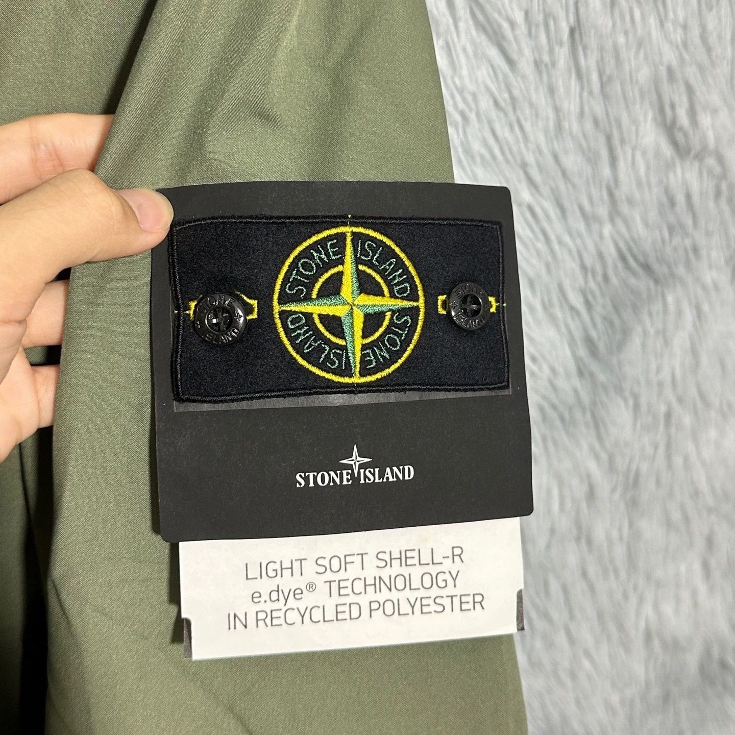 Stone Island stone island soft shell hooded jacket Size US L / EU 52-54 / 3 - 3 Thumbnail
