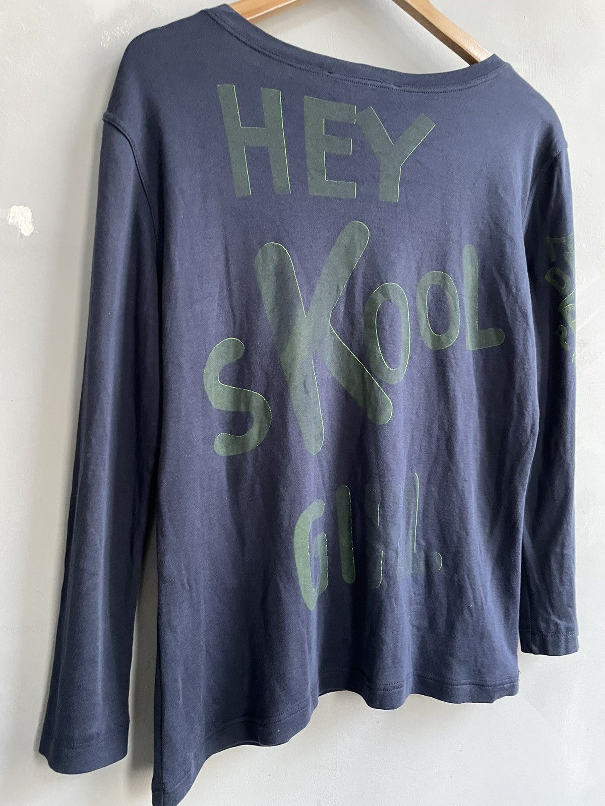 Dior Dior Blue rare Longsleeve Luxury Hey Skool Girl archive 00s Size US S / EU 44-46 / 1 - 11 Thumbnail