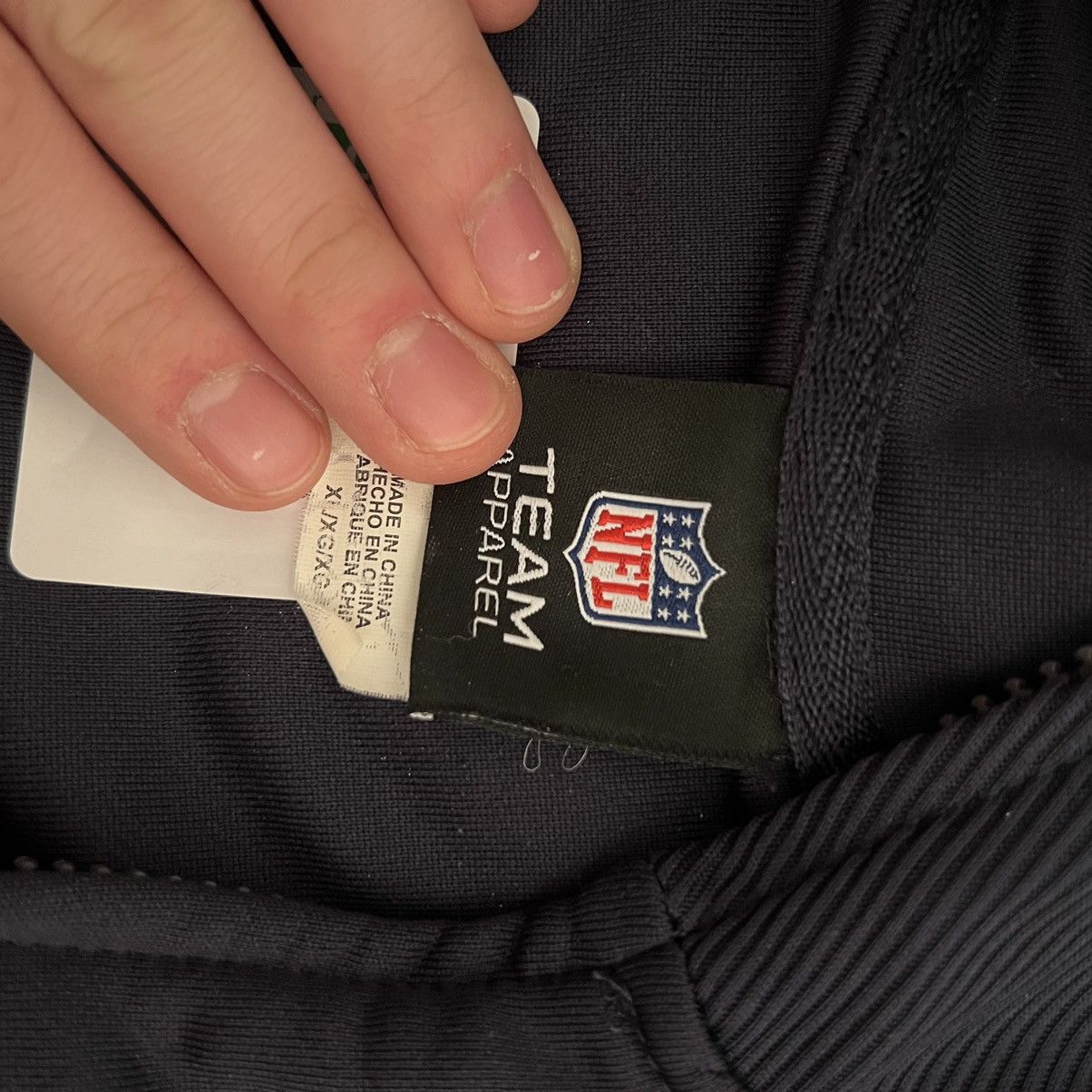 NFL Chicago Bears NFL Warmup Jacket Blue Orange Men's Size XL Size US XL / EU 56 / 4 - 3 Thumbnail