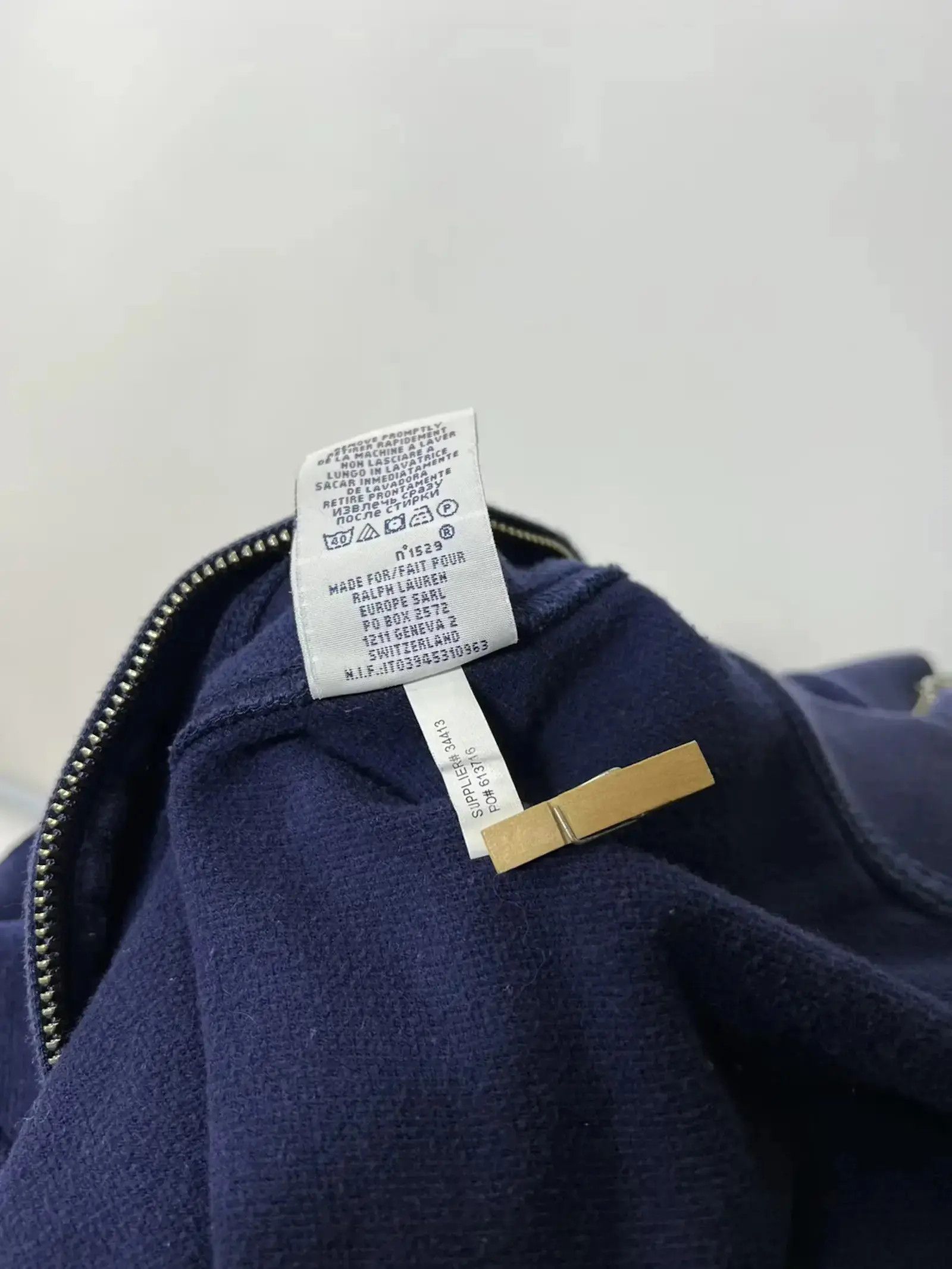 Designer × Polo Ralph Lauren × Vintage Polo Ralph Lauren full zip jumper Size US S / EU 44-46 / 1 - 6 Thumbnail