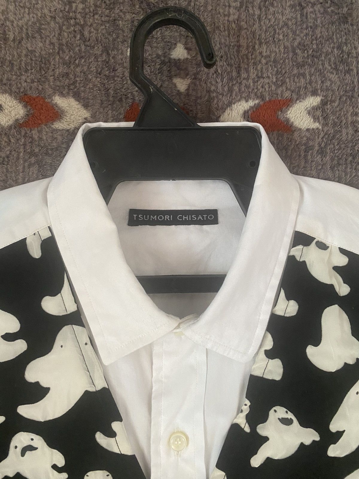 Issey Miyake × Tsumori Chisato CHISATO TSUMORI GIRE DOCKING SHIRT GHOST VEST PATERN Size US M / EU 48-50 / 2 - 6 Thumbnail