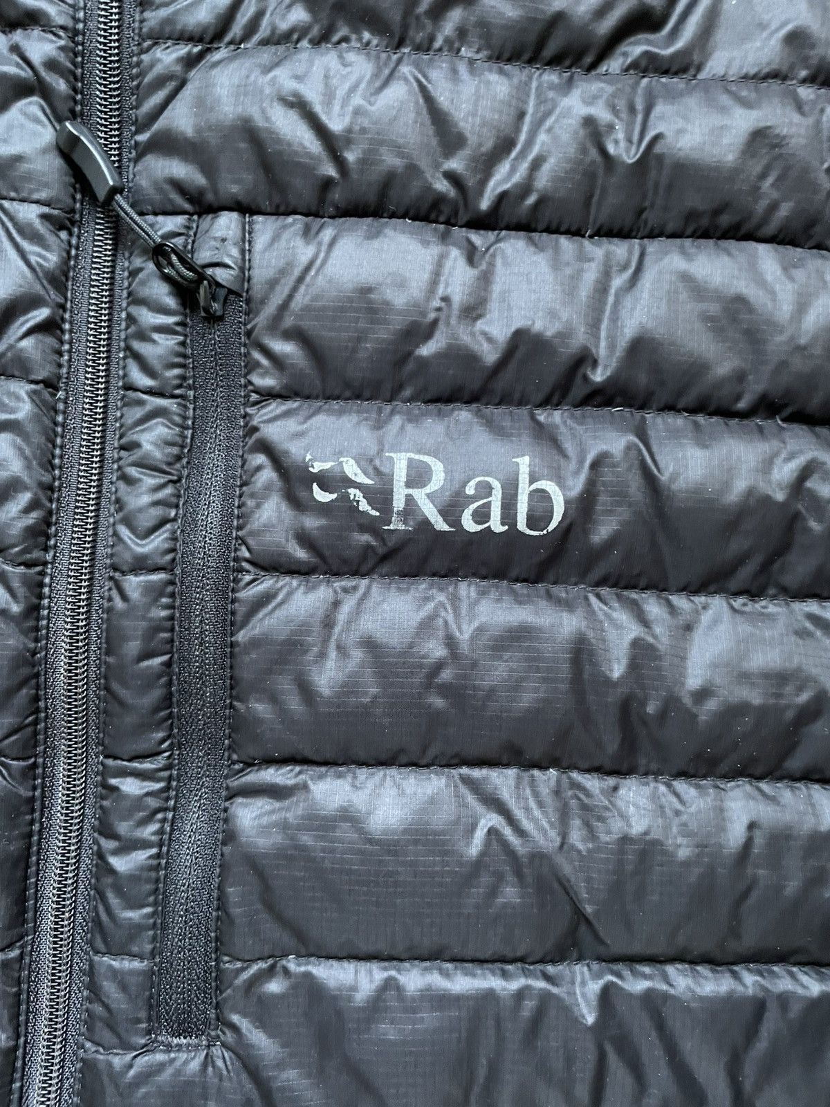 Other Rab Mens Microlight Down Black Puffer Vest Bodywarmer Pertex Size US L / EU 52-54 / 3 - 3 Thumbnail