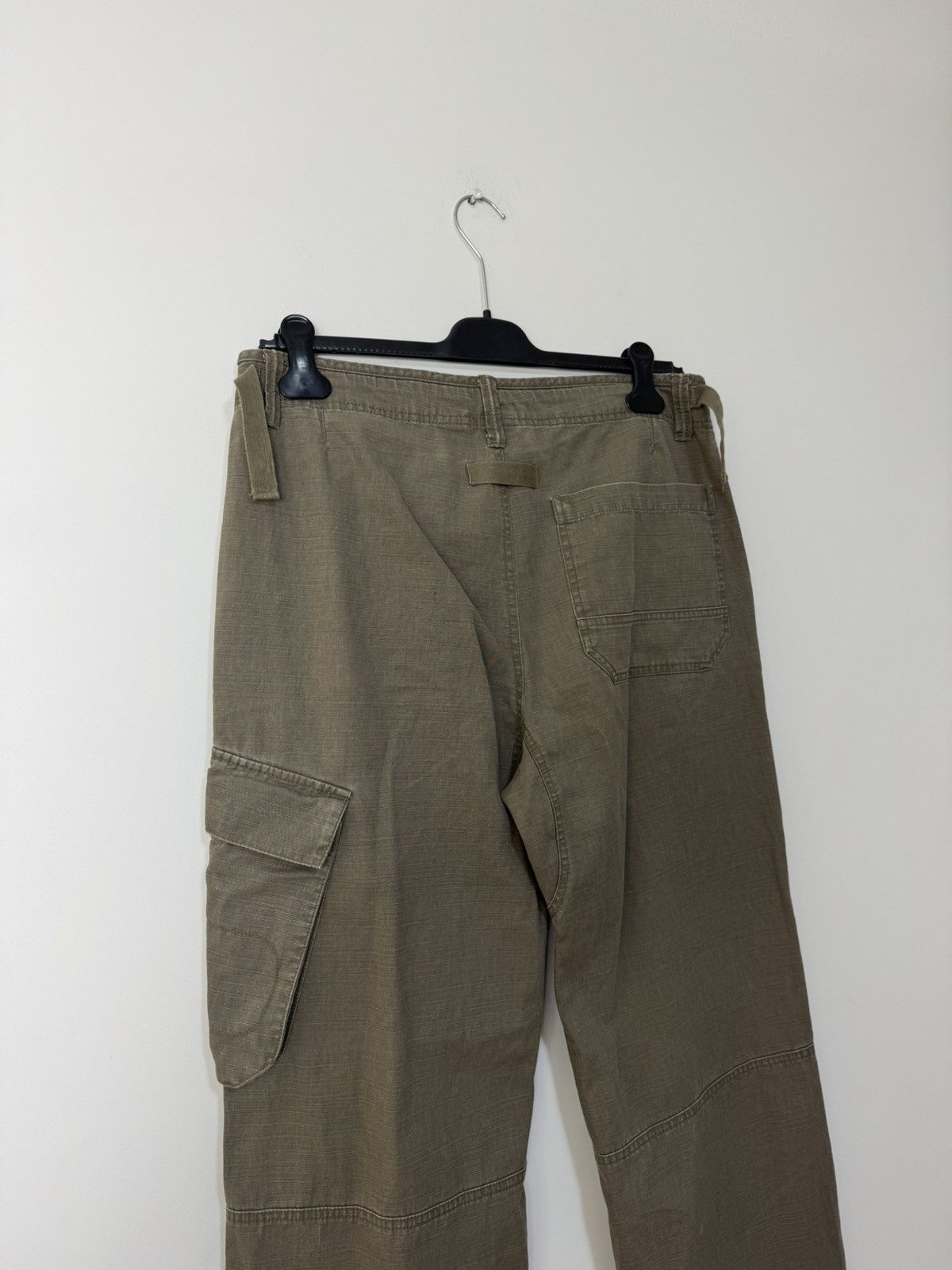 Nike Vintage Nike parachute cargo khaki pants military streetwear Size US 32 / EU 48 - 10 Thumbnail