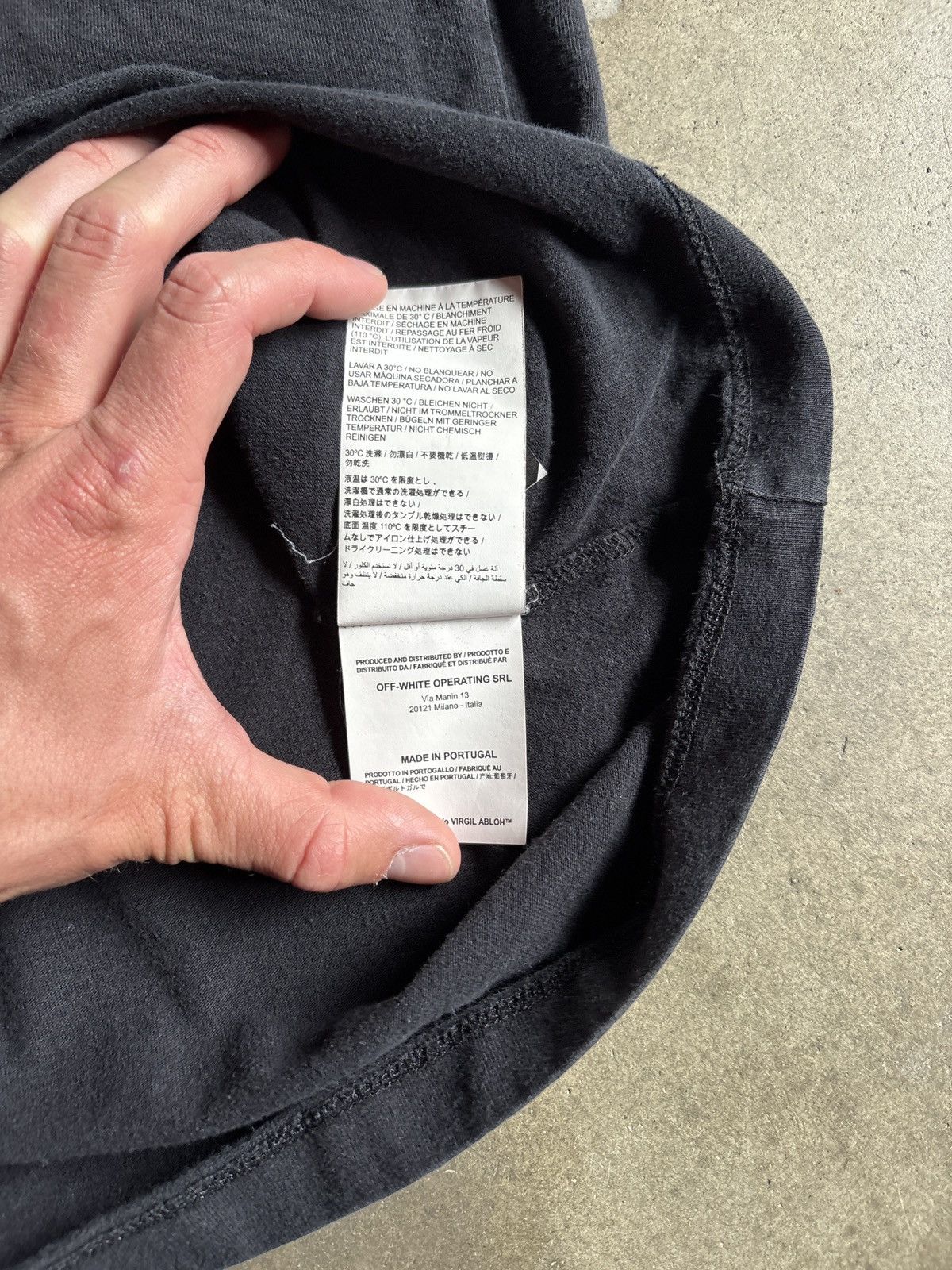 Off-White OFF-WHITE 2018 IMPRESSIONISM TEE Size US M / EU 48-50 / 2 - 6 Thumbnail