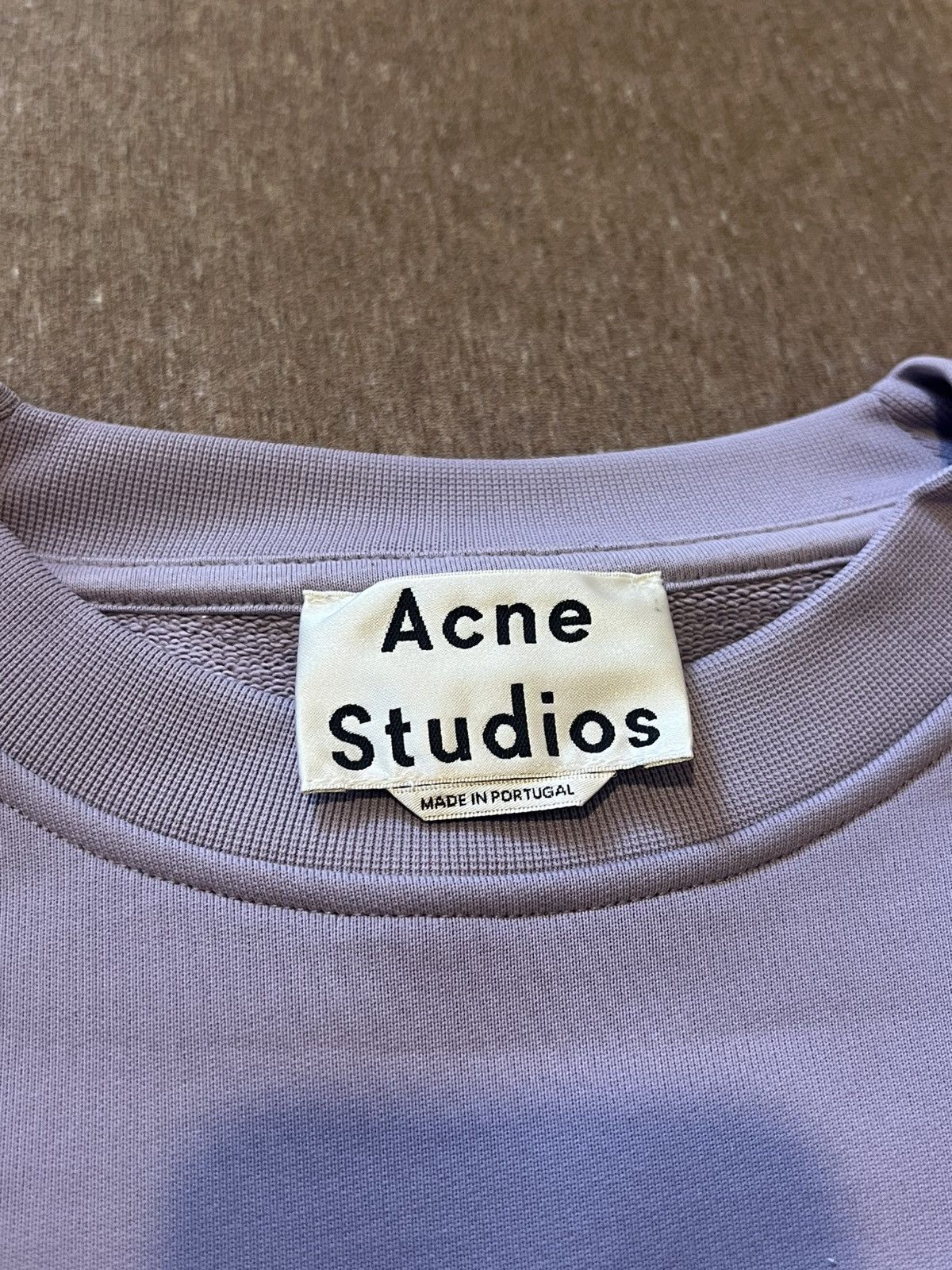 Acne Studios Acne Studios Jellyfish-patch sweatshirt lilac purple Size US S / EU 44-46 / 1 - 5 Thumbnail