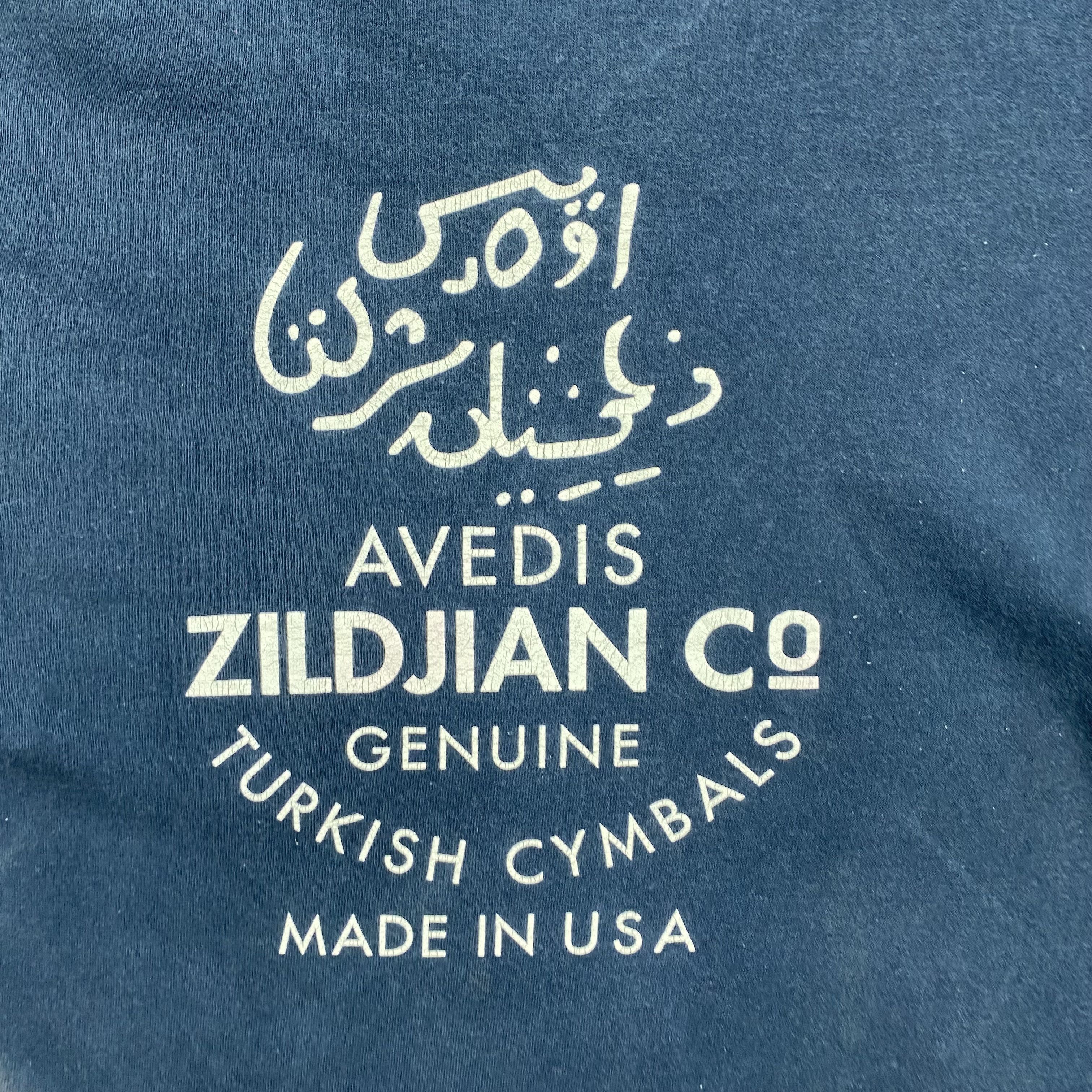 Vintage Vintage 90s Zildjian T-Shirt Faded Crewneck Tees Size US S / EU 44-46 / 1 - 4 Thumbnail