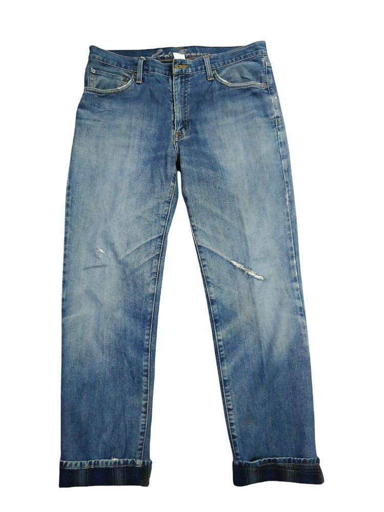 Eddie Bauer Eddie Bauer Distressed Denim Size US 33 - 1 Thumbnail