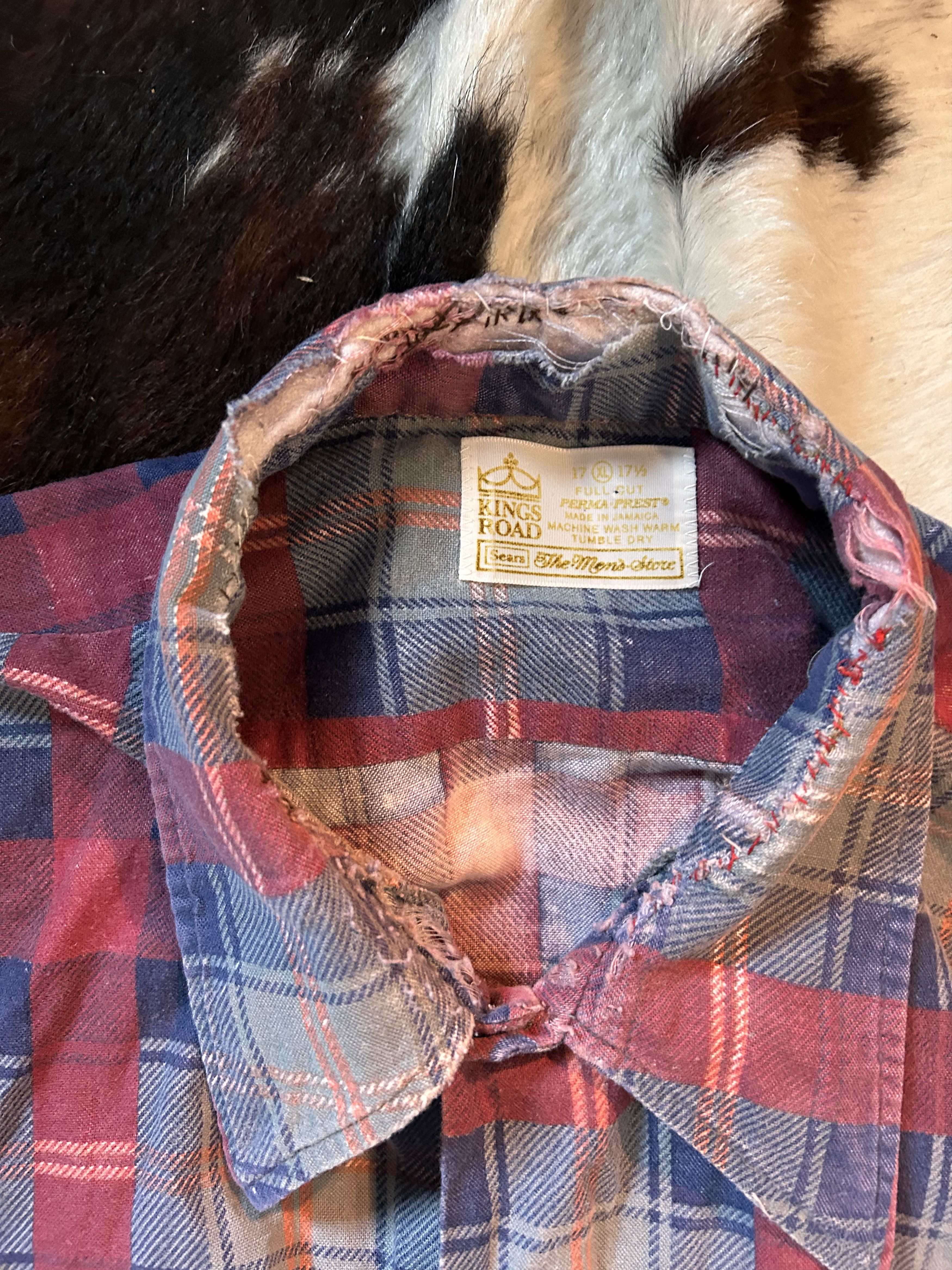 Vintage 60s/70s Kings Road Sears Vintage Trashed+Distressed