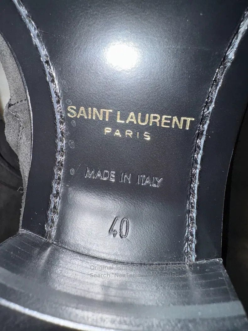 Saint Laurent Paris Saint Laurent Paris Suede Men's Boots Size US 7 / EU 40 - 6 Thumbnail