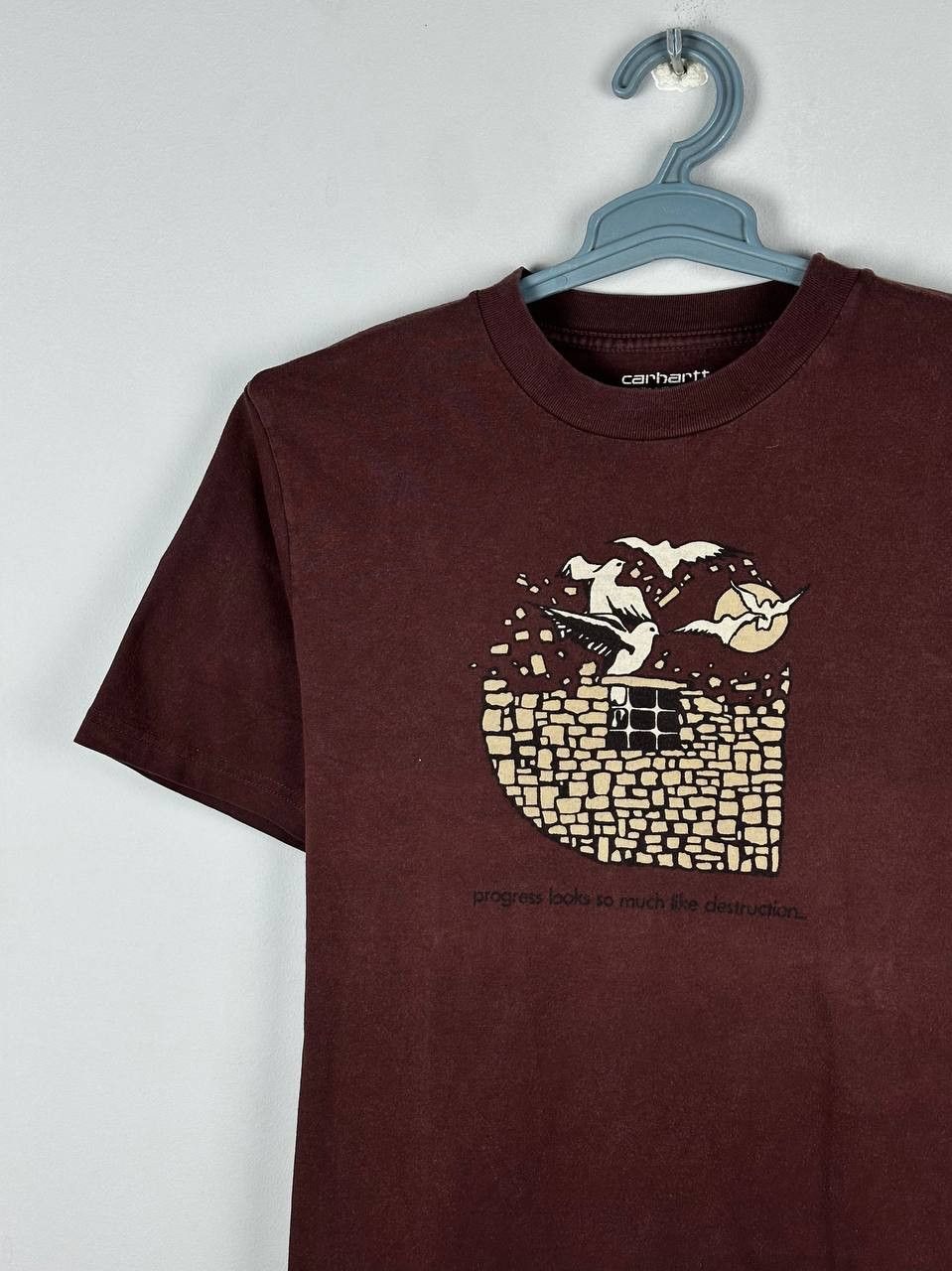 Carhartt Carhartt Big Logo Streetwear Freedom T Shirt Size US S / EU 44-46 / 1 - 3 Thumbnail