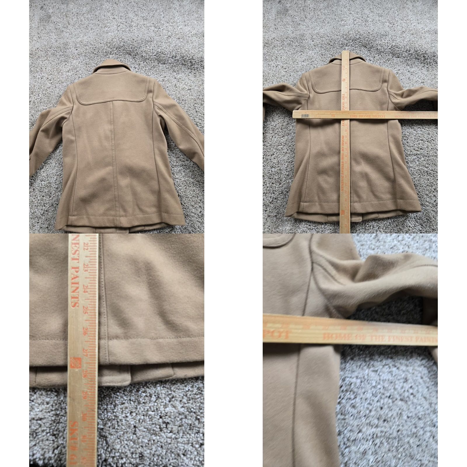 Gap Gap Coat Jacket Small Womens Brown Wool Blend Pockets Full Toggle Vintage No Size S / US 4 / IT 40 - 8 Thumbnail