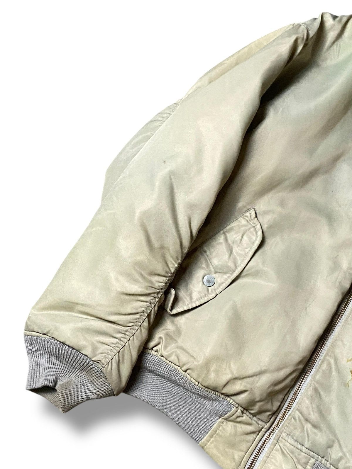 Converse × Japanese Brand × Vintage Vintage CONVERSE ALL STARS Bomber Jacket (126) Size US L / EU 52-54 / 3 - 7 Thumbnail
