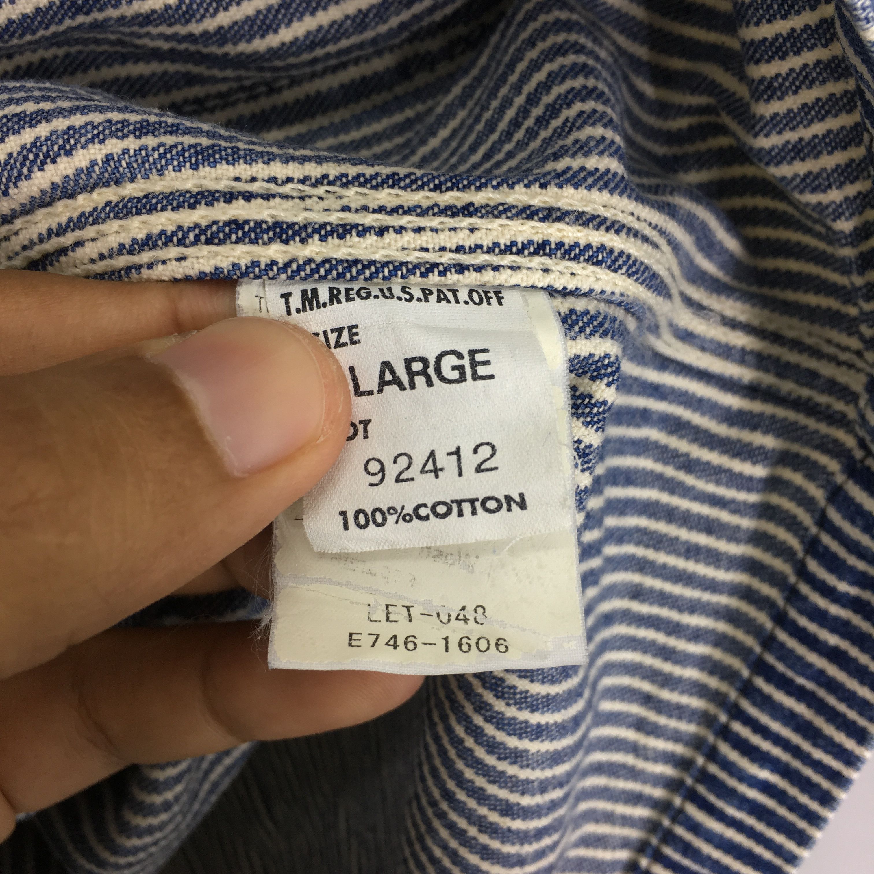 Lee Vintage 90's Lee Sanforized Denim Jacket - 1855 Size US L / EU 52-54 / 3 - 12 Thumbnail