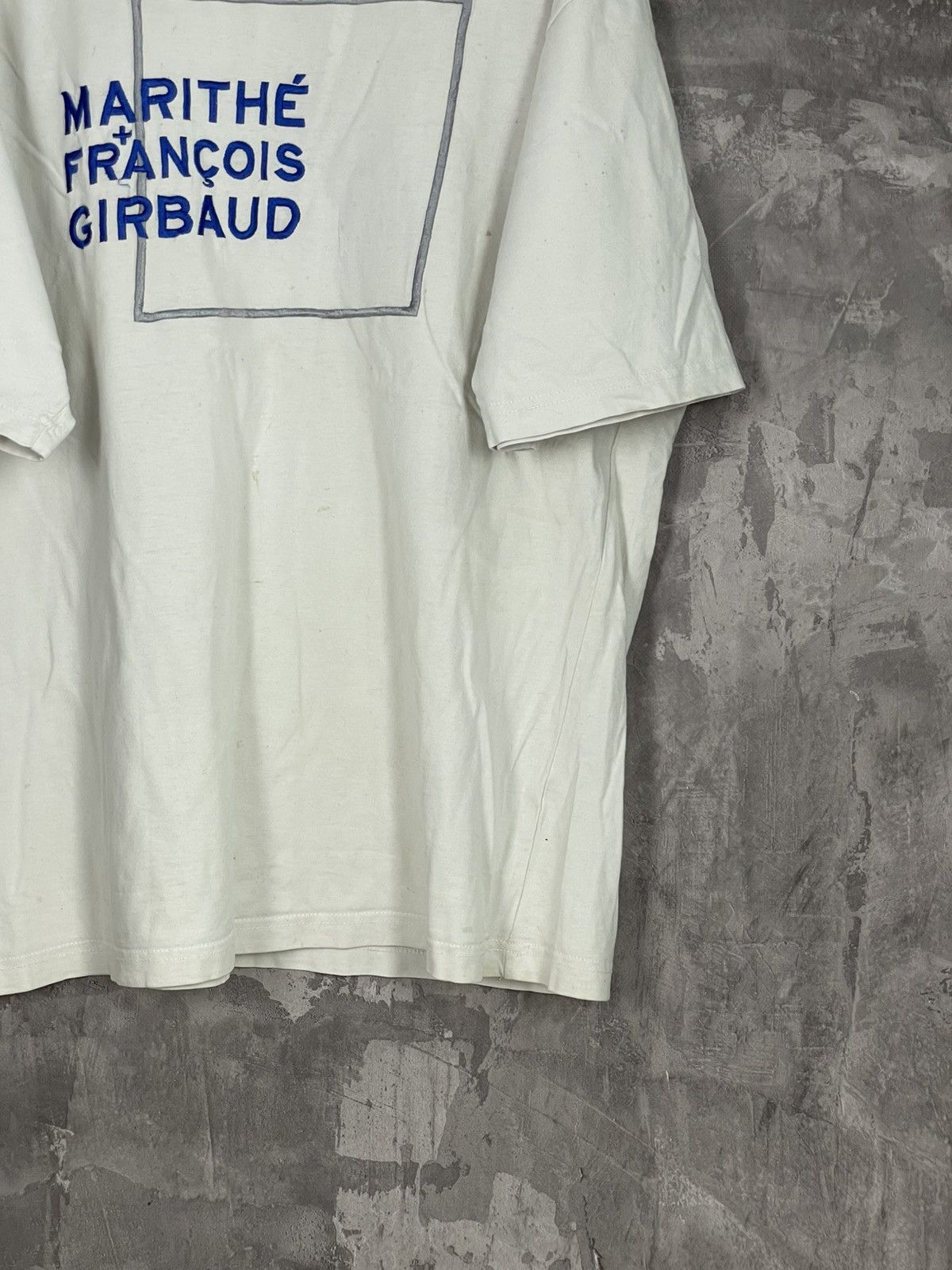 Marithe + Francois Girbaud × Vintage Vintage Y2K Marithe Francois Girbaud Embroidered T-Shirt Size US XL / EU 56 / 4 - 6 Thumbnail