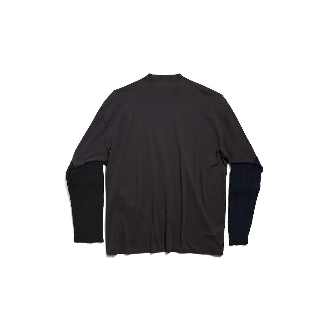 Balenciaga o1w1db10126 Handle With Care Patched Sleeves T-Shirt Black Size US L / EU 52-54 / 3 - 5 Thumbnail
