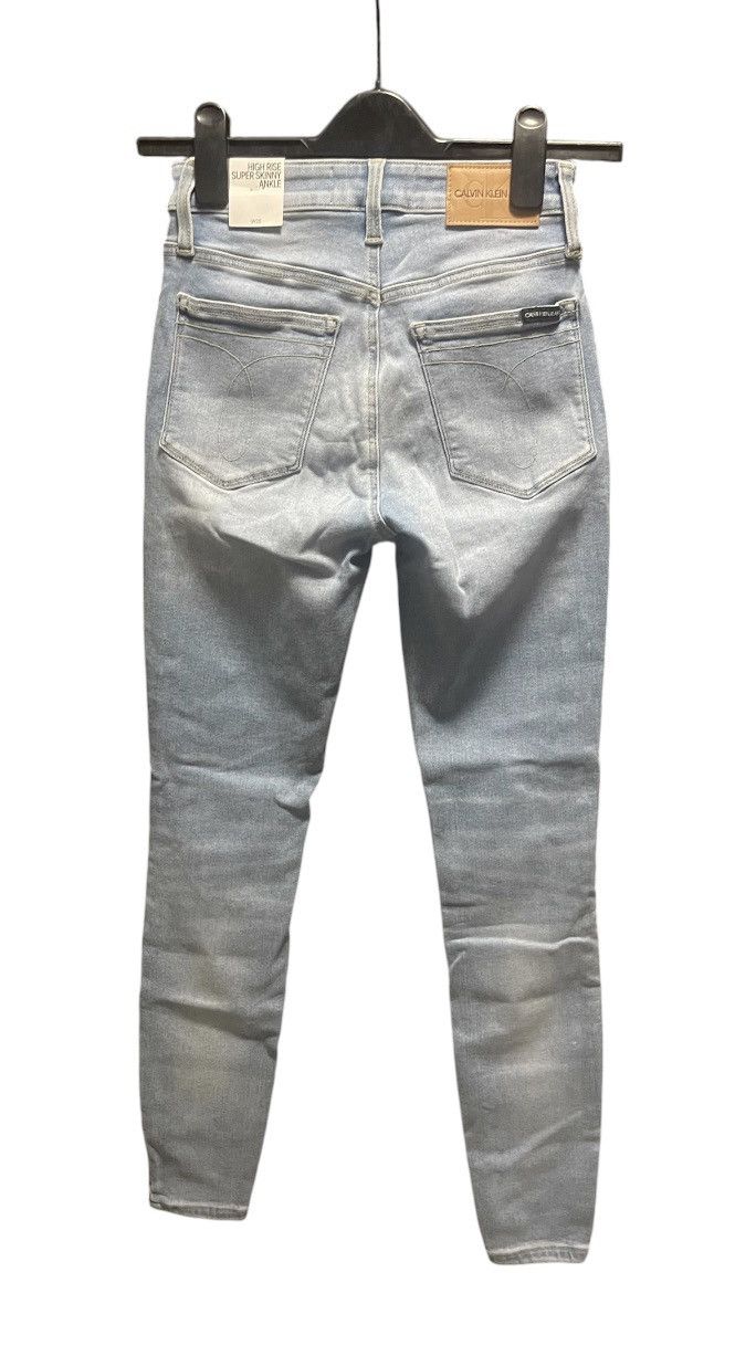 Calvin Klein Calvin Klein Jeans High Rise Super Skinny Ankle Stretchy Size 26" / US 2 / IT 38 - 6 Thumbnail