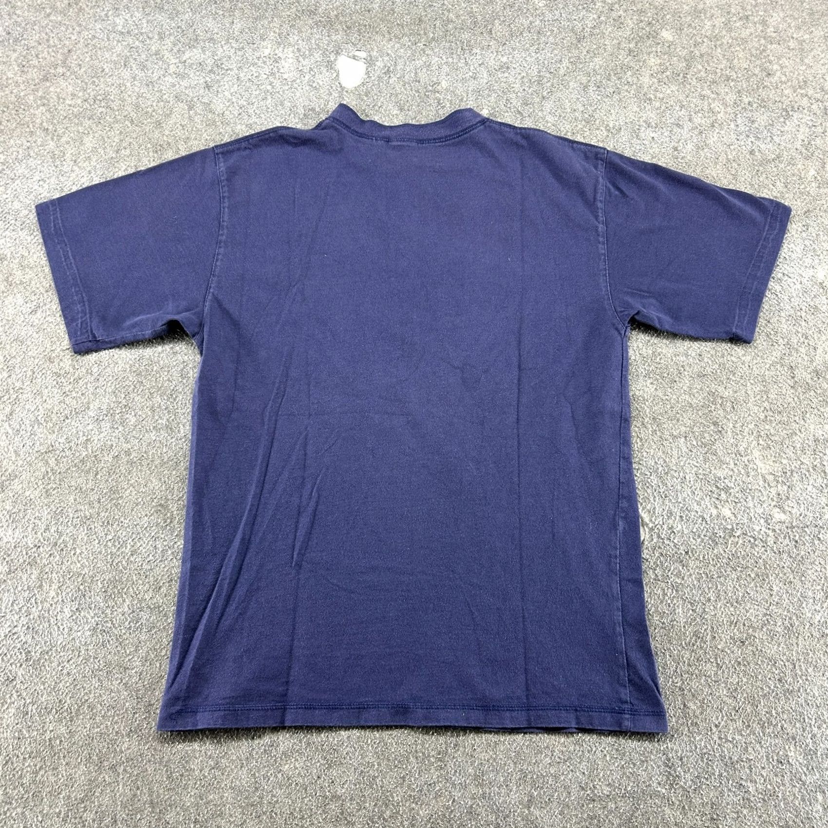 Vintage VINTAGE Mickey Mouse Friends Shirt Mens M Blue Navy Short Sleeve Henley 90s Disney Logo 1990s T-Shirt Men Mens Size US M / EU 48-50 / 2 - 3 Thumbnail