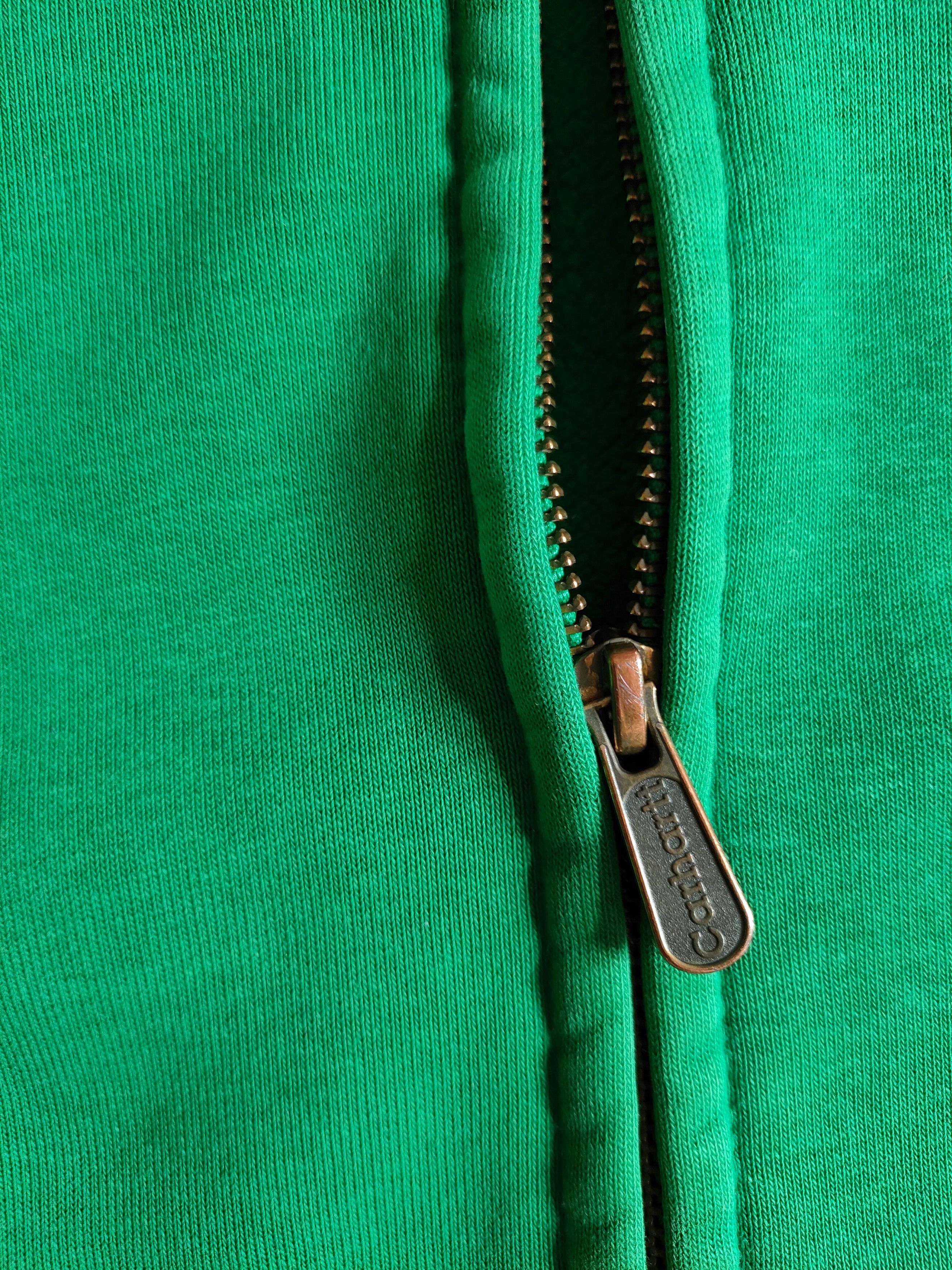 Carhartt Carhartt Hooded Chase Jacket Distressed Green Hoodie Size US S / EU 44-46 / 1 - 2 Thumbnail