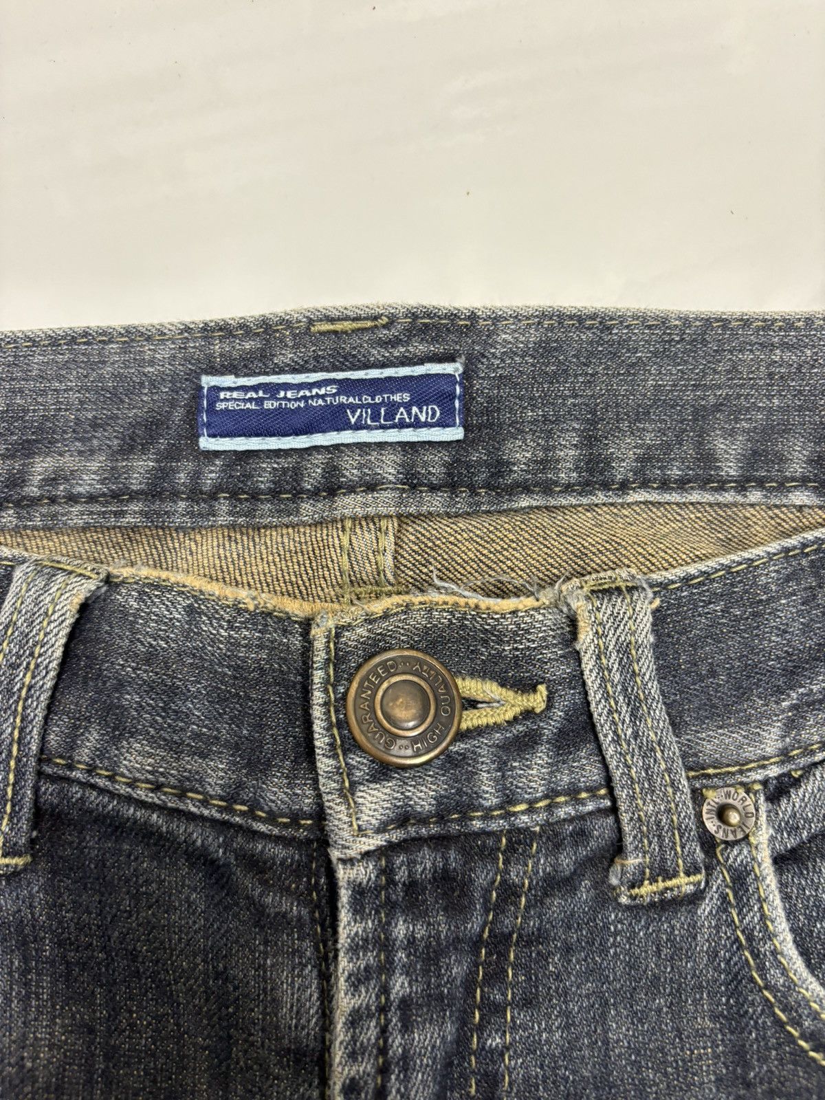 Hysteric Glamour 💥90s Japanese Villand Slim Flare Jeans Tornado Mart Style Size US 30 / EU 46 - 10 Thumbnail