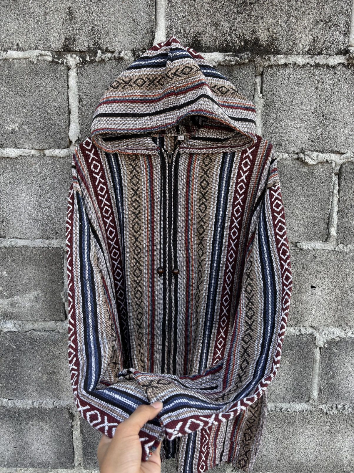 If Six Was Nine Woven Knit Wear Hoodie Zip Jacket Coat Size US XL / EU 56 / 4 - 3 Thumbnail