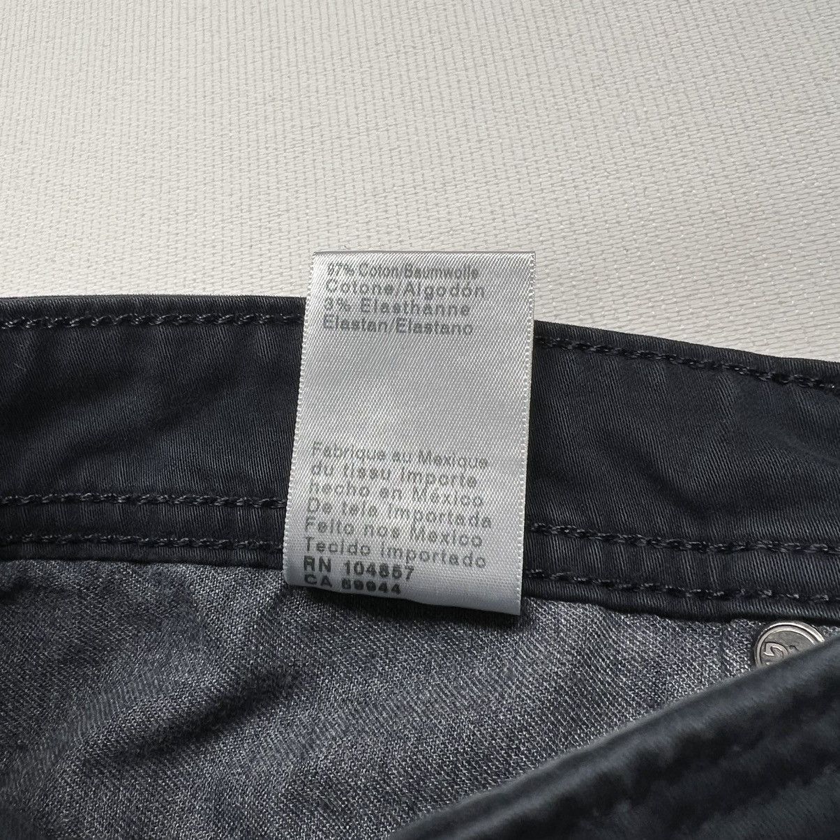 AG Adriano Goldschmied AG Adriano Goldschmied Pants Black Tellis Modern Slim Size US 36 / EU 52 - 12 Thumbnail