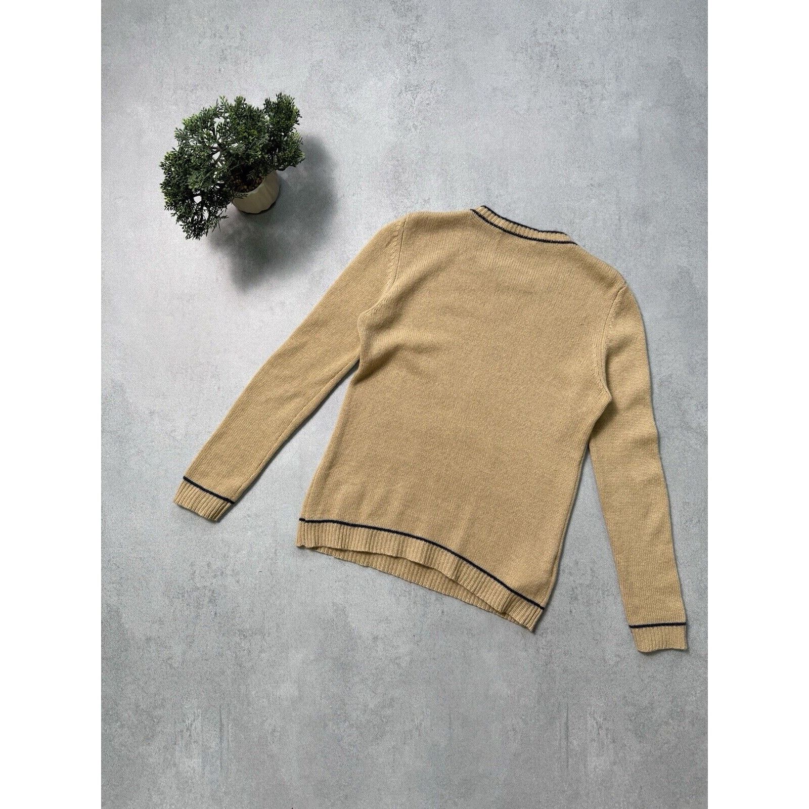 Marni Marni Cashmere Beige Sweater Wool Size S / US 4 / IT 40 - 14 Thumbnail