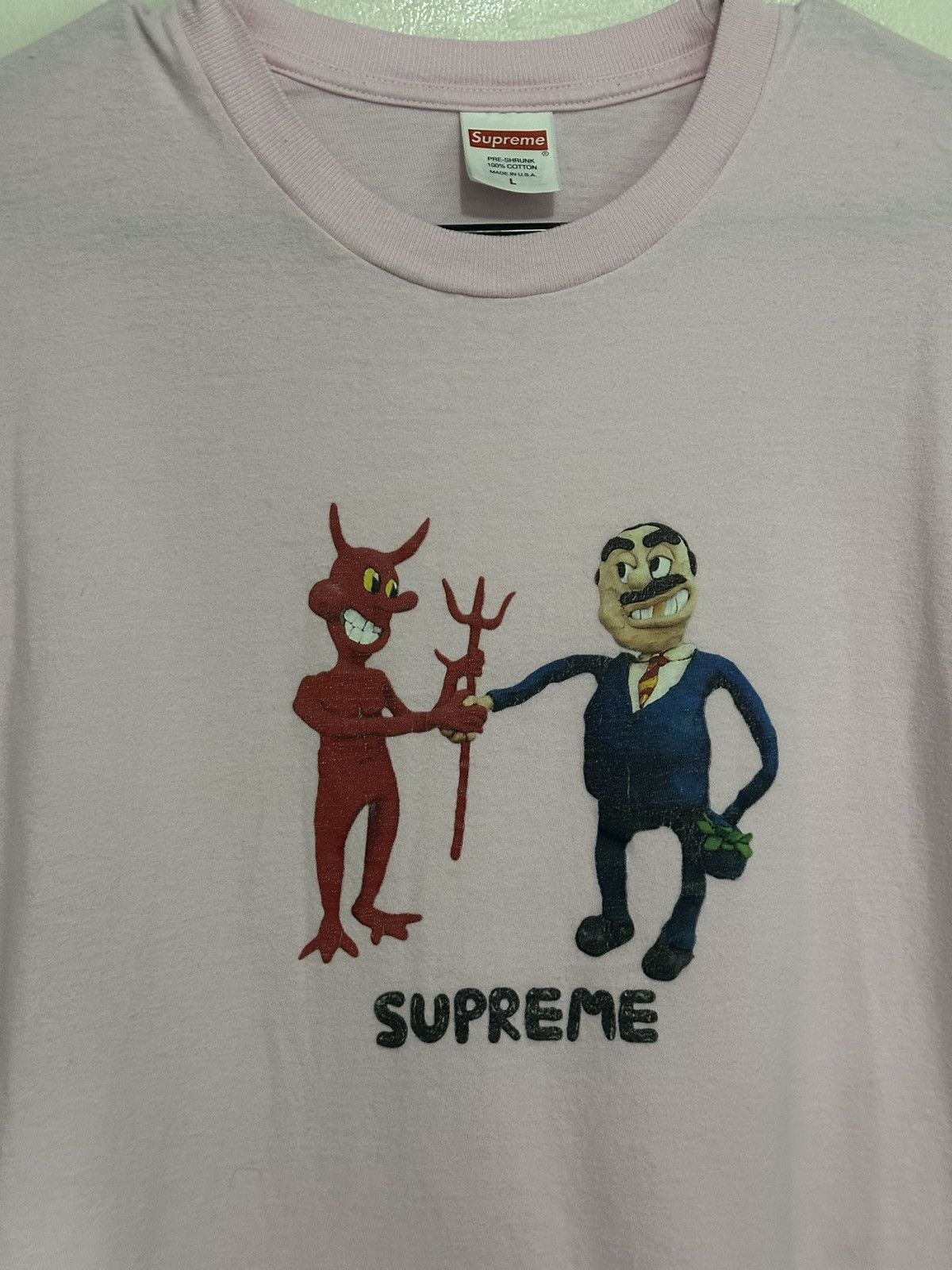 Supreme Supreme Business Tee Size US L / EU 52-54 / 3 - 2 Thumbnail