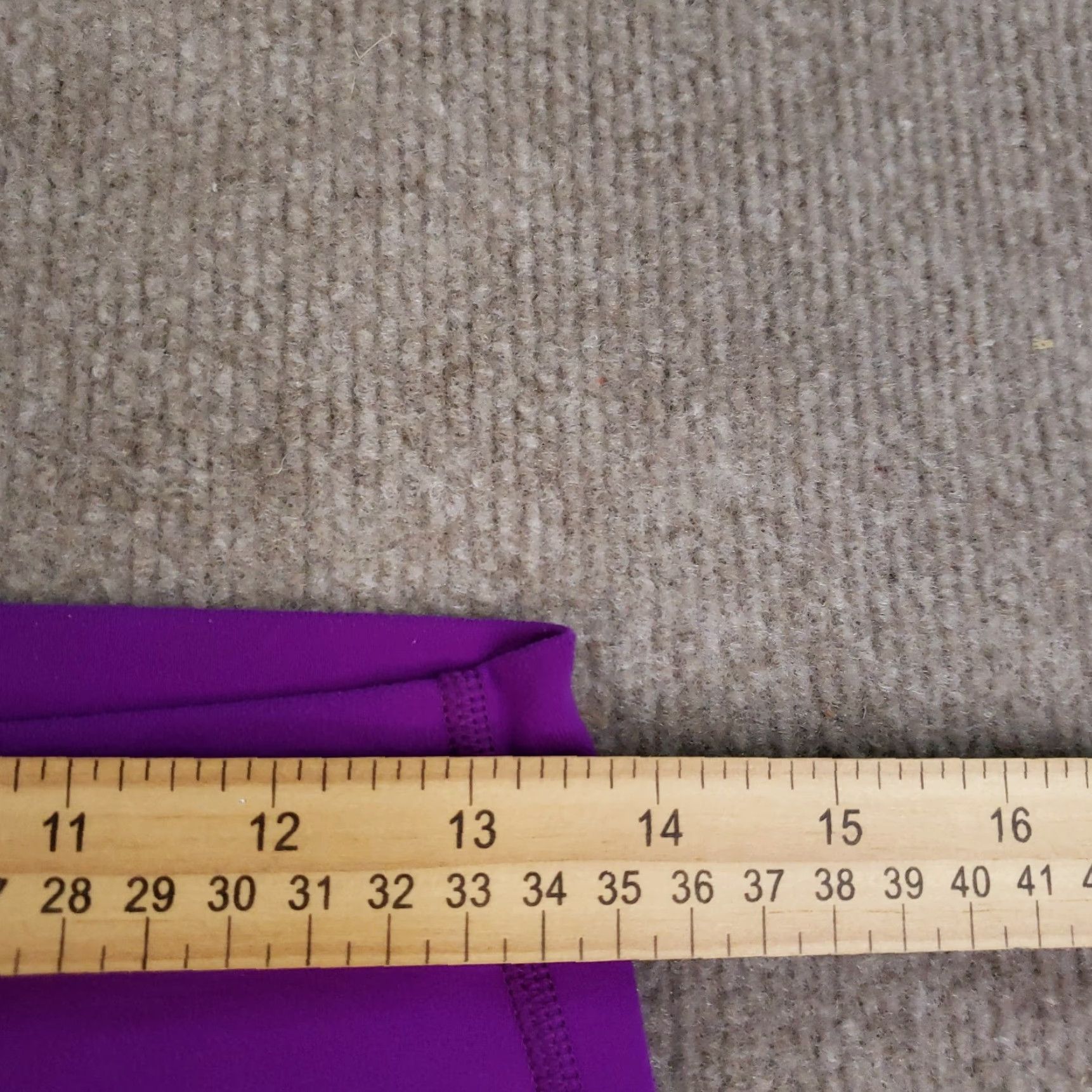 Lululemon Lululemon Wunder Under Leggings Womens Size 10 Purple Mid Rise Crop Stretch Size 32" / US 10 / IT 46 - 6 Thumbnail
