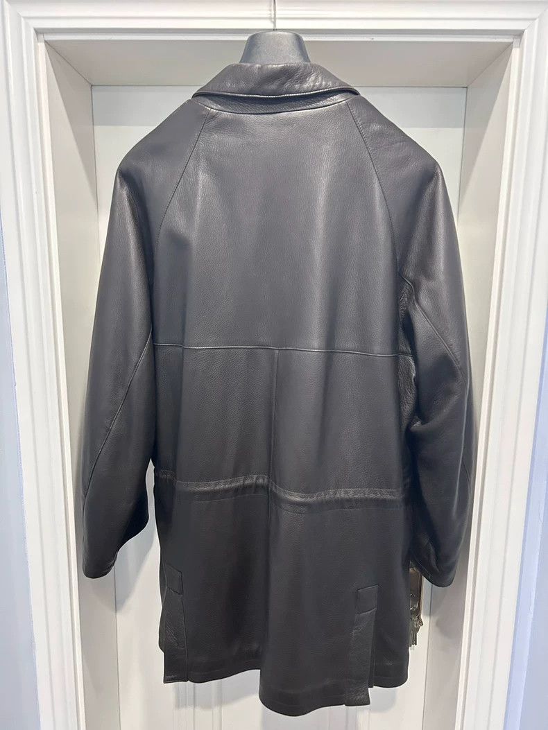 Loro Piana LORO PIANA Deer hide Icer Horsey cashmere coat and leather Size US XL / EU 56 / 4 - 2 Thumbnail