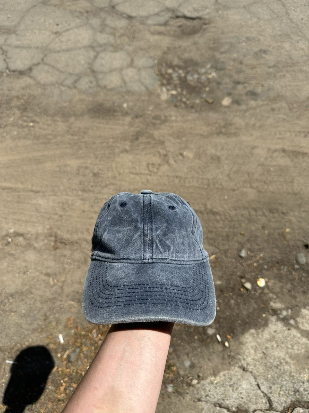 Japanese Brand Crazy Y2K Italia Cap Faded Distressed SK8 Japan Style Size ONE SIZE - 1 Thumbnail