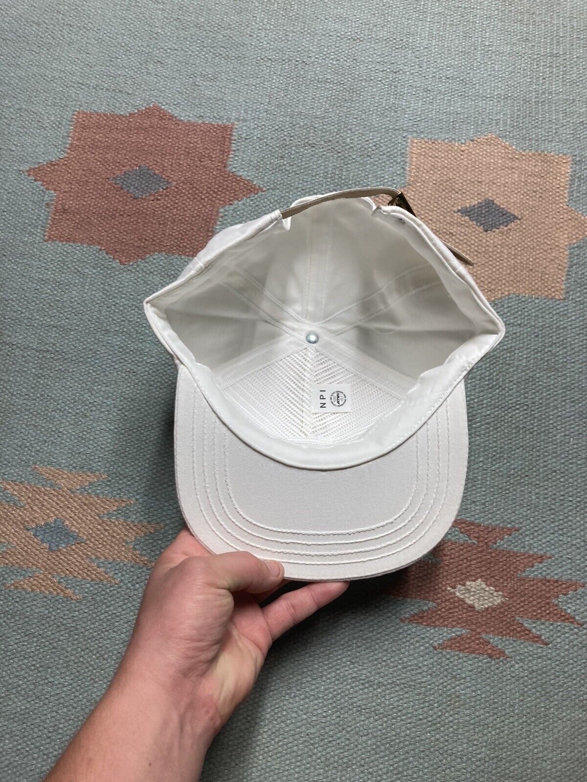 Vintage VTG strapback hat health & safety GM UAW automobile truck Size ONE SIZE - 5 Thumbnail