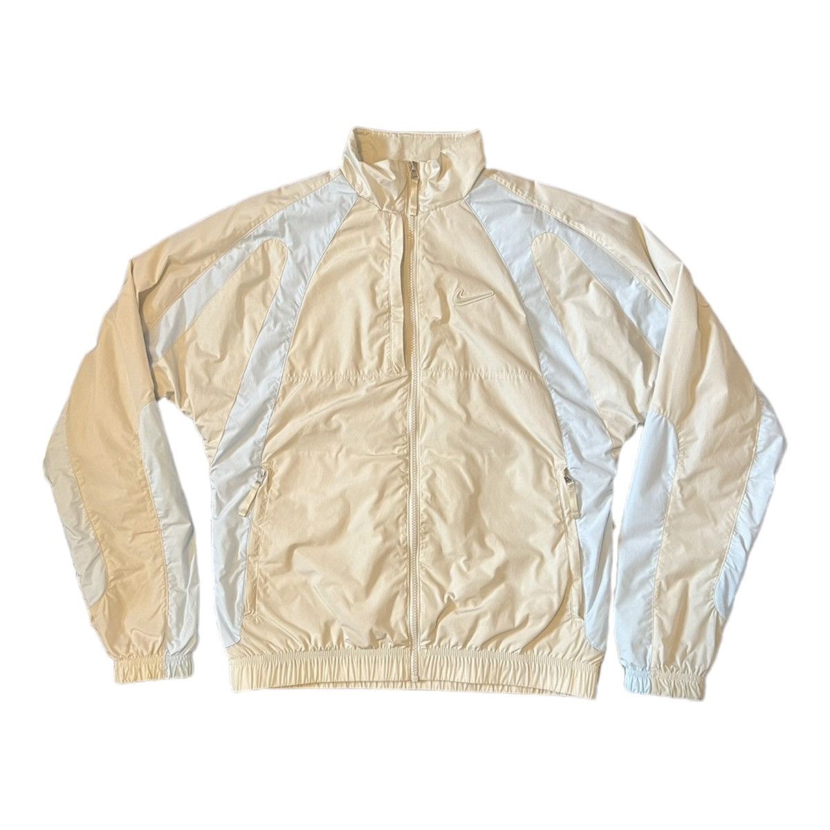 image of Nocta Drake Tracksuit Jacket Nylon Northstar Jacket in White, Men's (Size Medium)