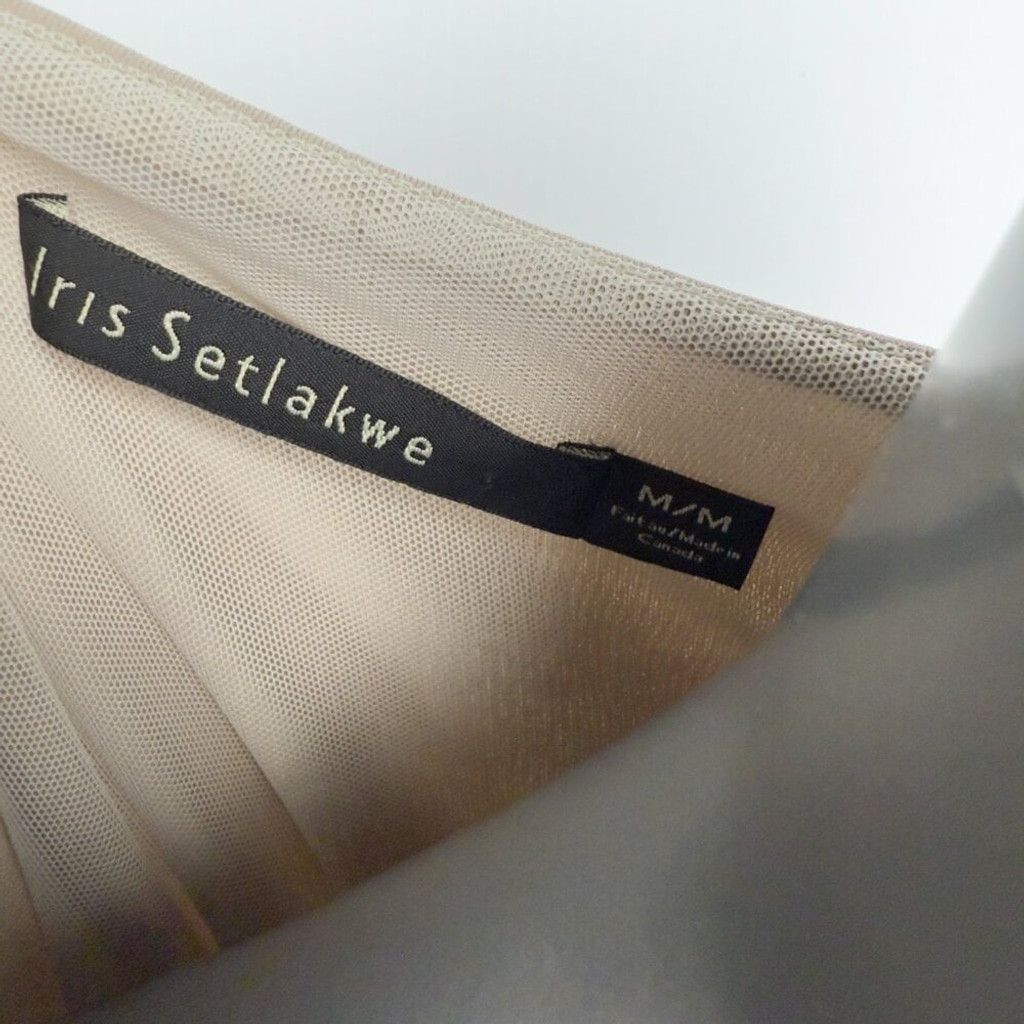 Other IRIS SETLAKWE Tie-waist Draped Transitional Cream Dress Sz M Size M / US 6-8 / IT 42-44 - 6 Thumbnail