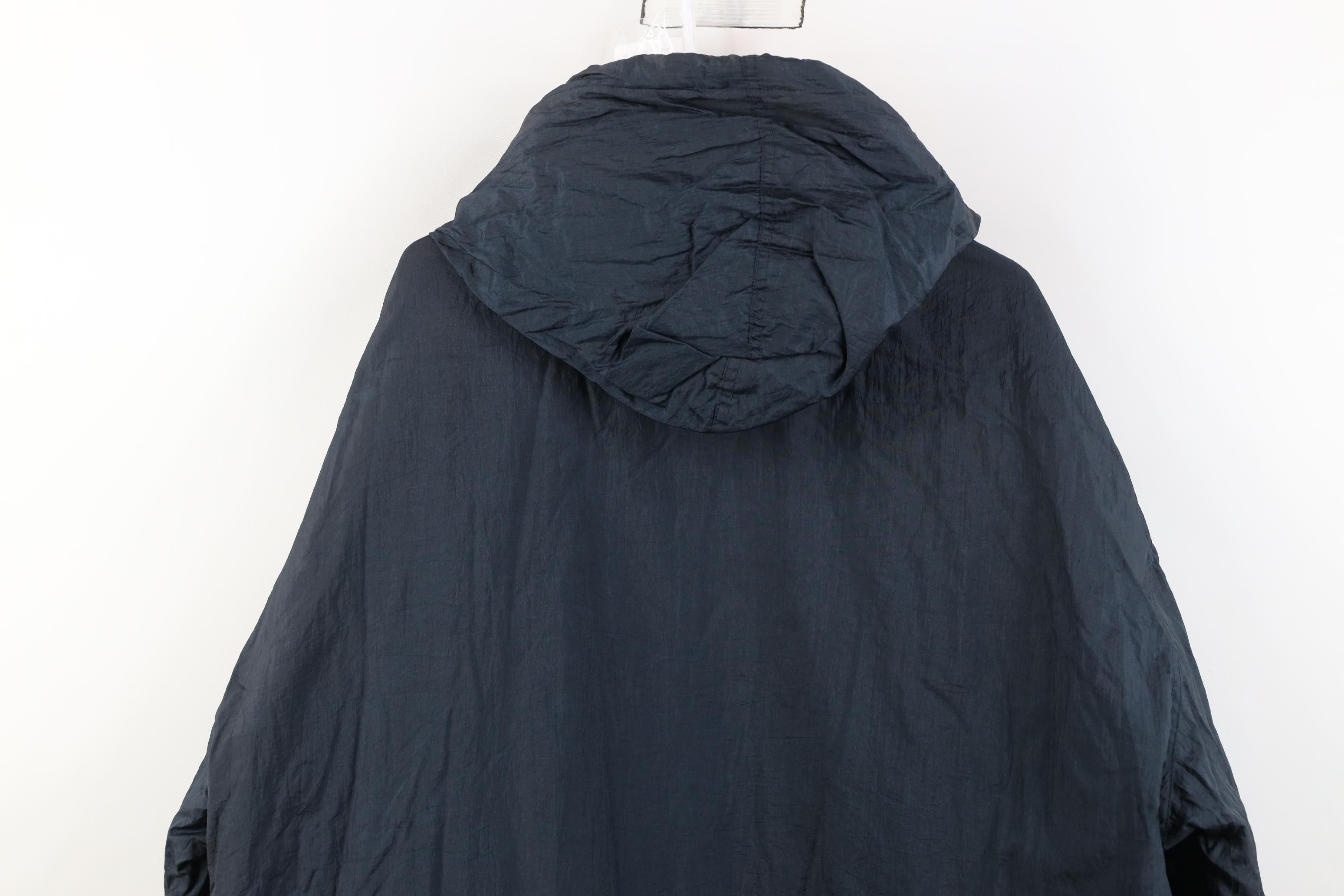 Vintage Deadstock Vintage 90s Streetwear Block Hooded Parka Jacket Size US L / EU 52-54 / 3 - 19 Thumbnail