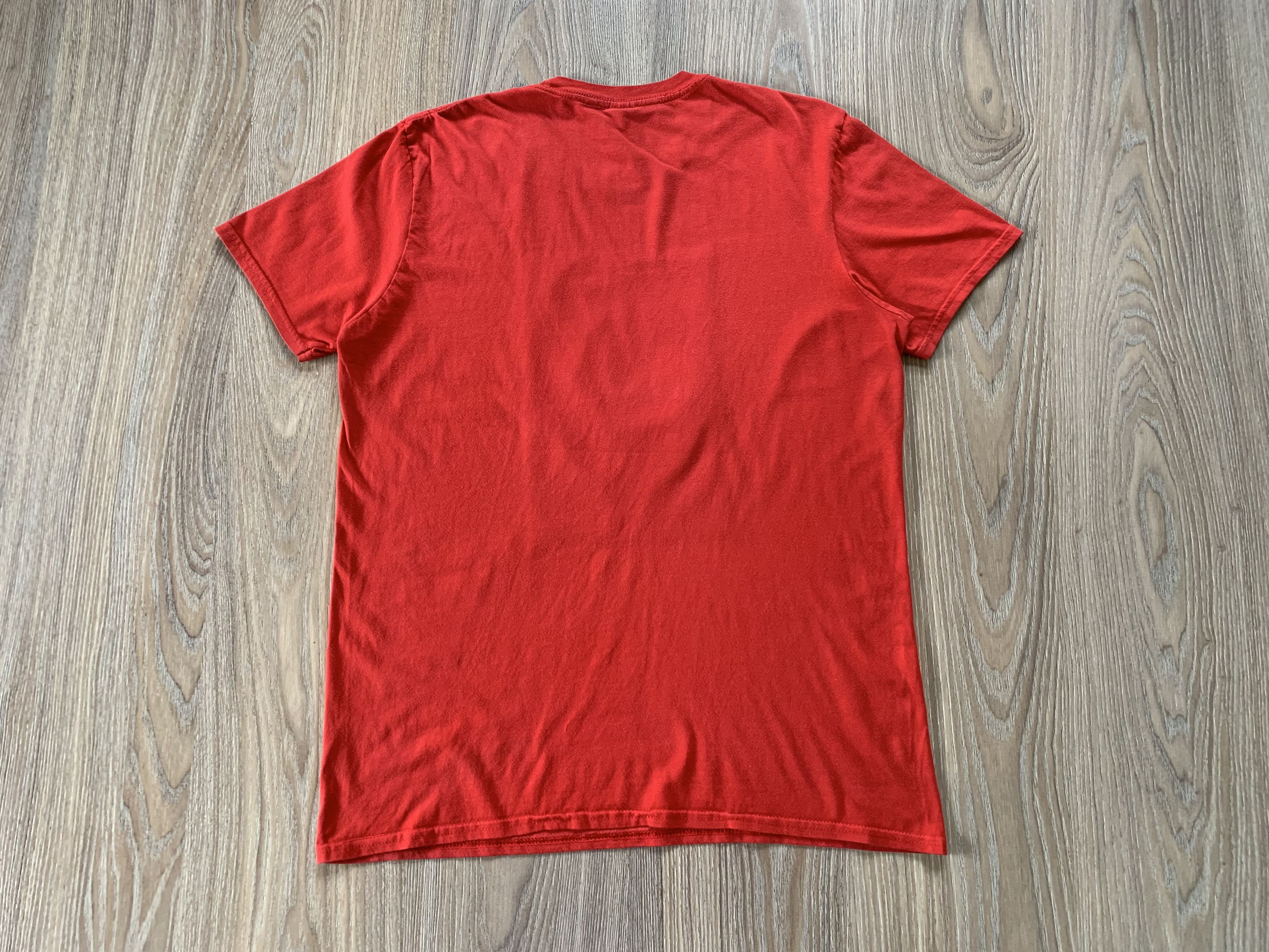 Gildan × Vintage Gildan Godzilla Red Printed T-Shirt Size US L / EU 52-54 / 3 - 3 Thumbnail
