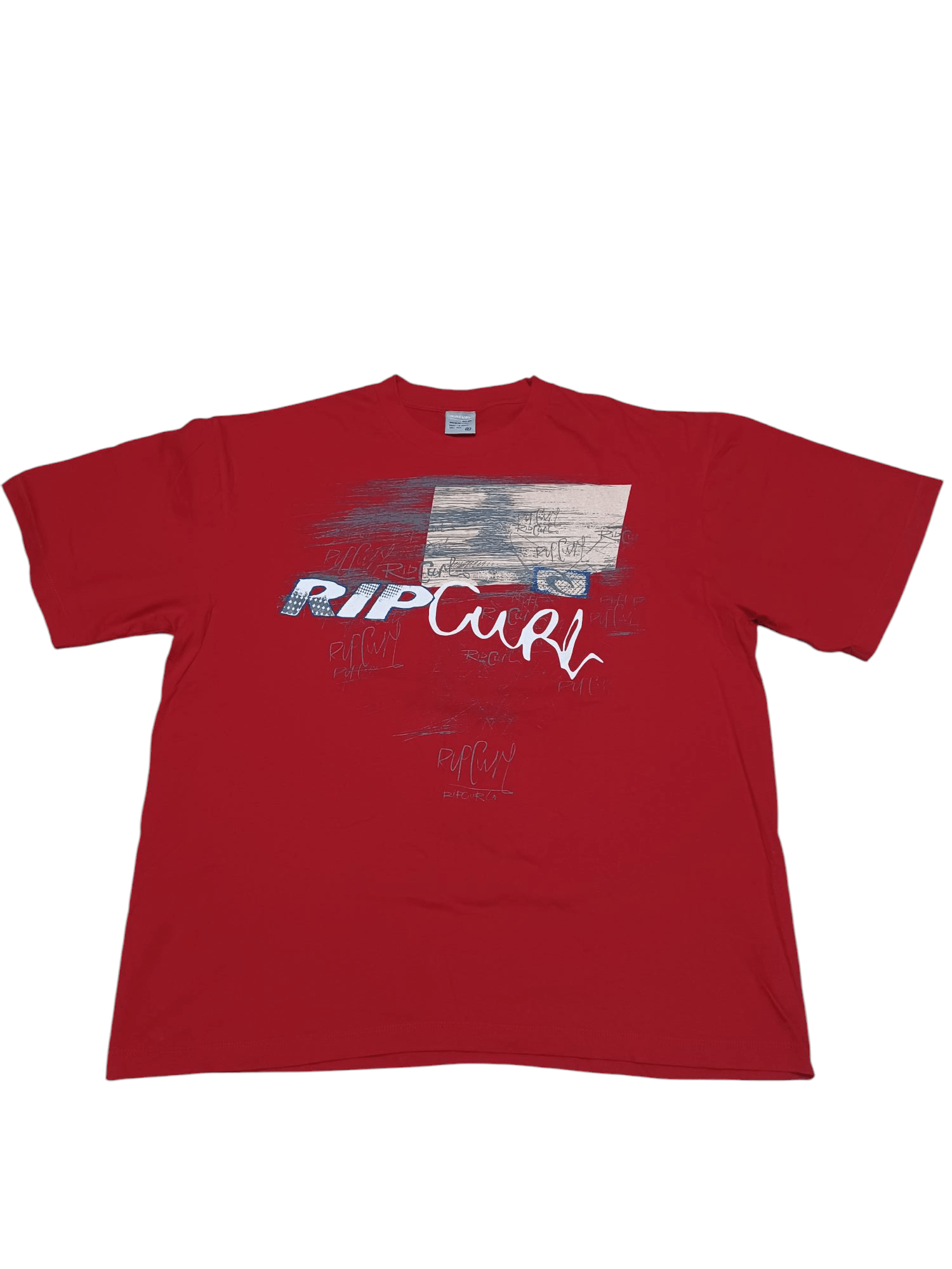 Rip Curl RIP CURL BIGLOGO VINTAGE SURFING HEAVY COTTON TEE Size US XXL / EU 58 / 5 - 1 Thumbnail