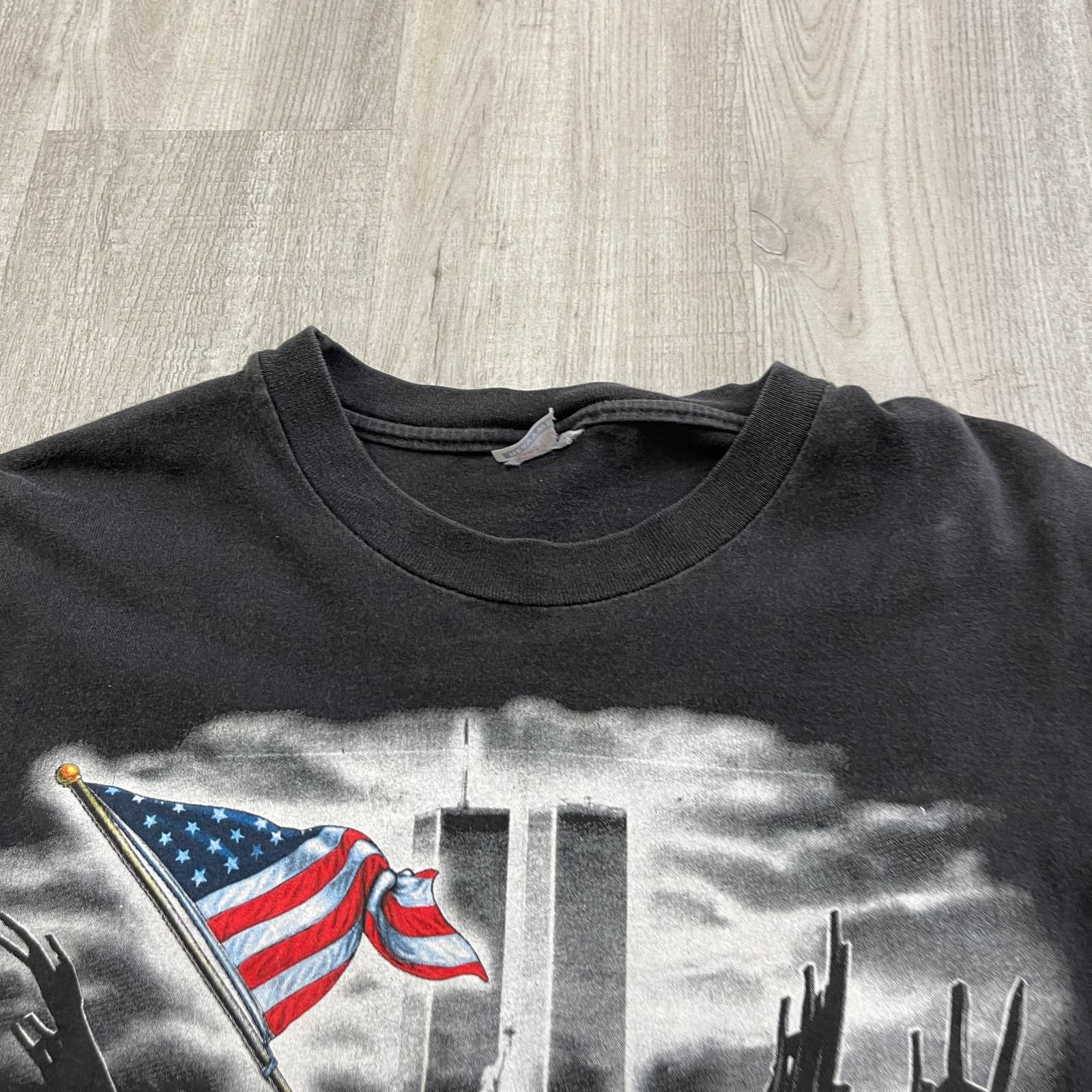 Vintage VINTAGE y2k Bike Week September 11 Memorial Biker Shirt Size US L / EU 52-54 / 3 - 4 Thumbnail