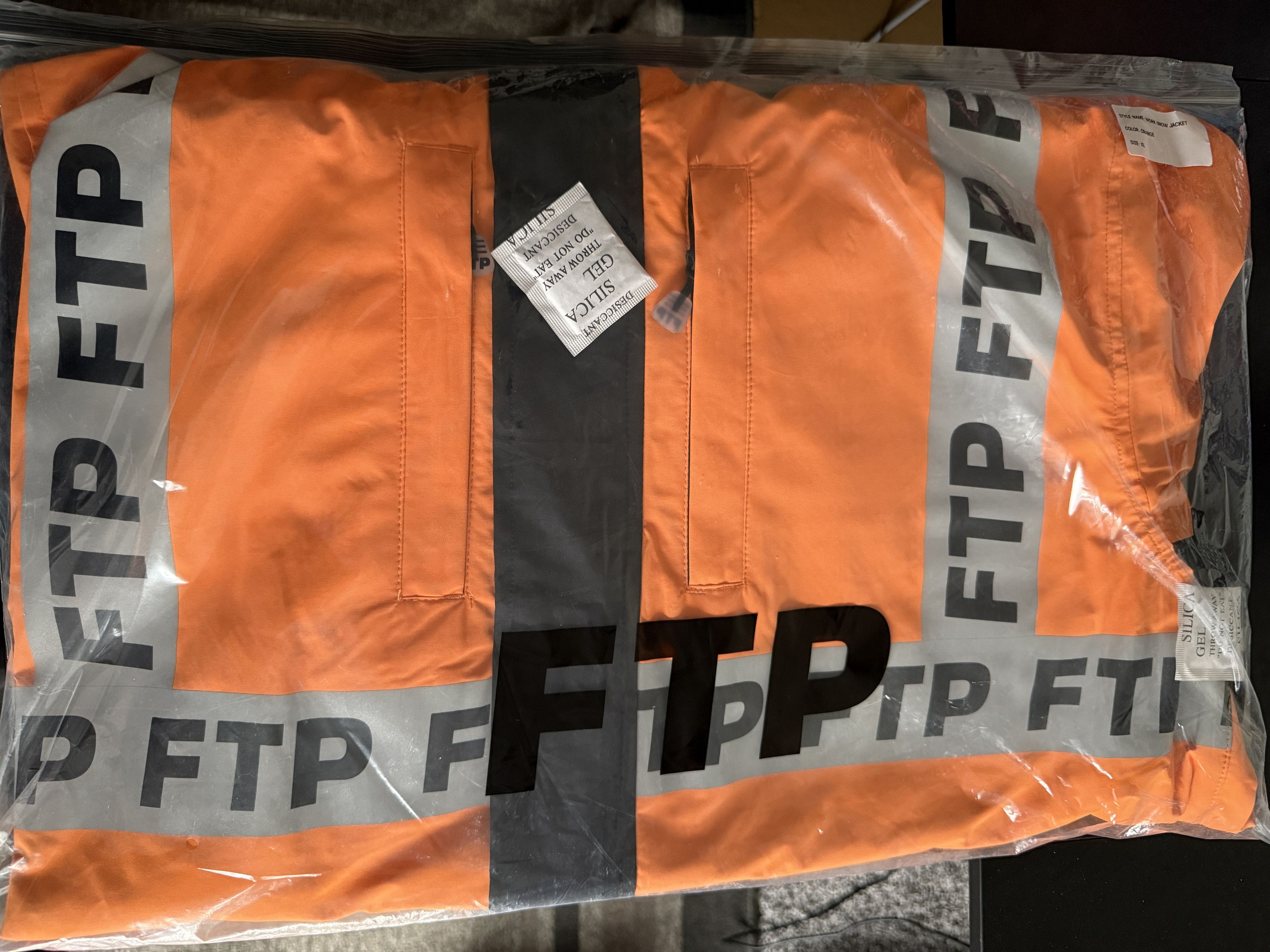 Fuck The Population FTP Orange High-Vis Jacket - EXTRA LARGE (BRAND NEW!) Size US XL / EU 56 / 4 - 1 Thumbnail