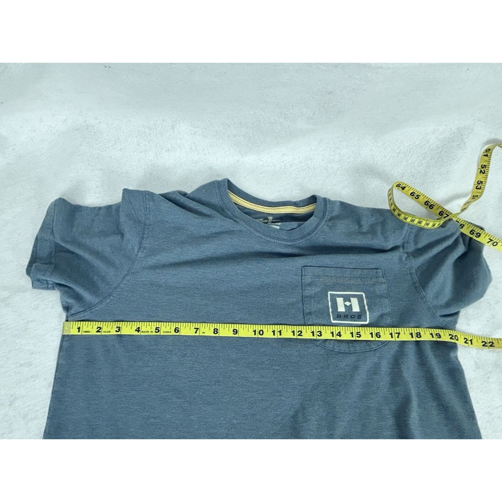 Howler Brothers Howler Bros M Pocket T Shirt Blue Western Cowboy Graphic Size US M / EU 48-50 / 2 - 7 Thumbnail