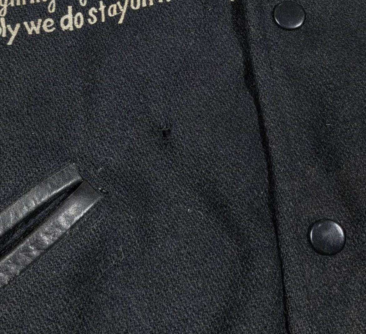 Japanese Brand 2000s Archival Letterman Leather Wool Varsity Jacket y2k Lgb Size US L / EU 52-54 / 3 - 7 Thumbnail