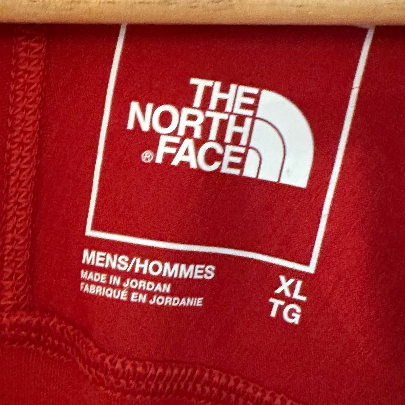 The North Face The North Face Red 1/4 zip pull over long sleeve top sz XL Size US XL / EU 56 / 4 - 6 Thumbnail