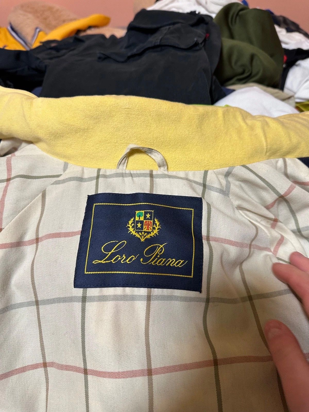 Loro Piana Loro Piano Blue Jacket Sz L Size US L / EU 52-54 / 3 - 12 Thumbnail