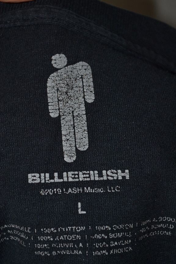 Billie Eilish 2019 Billie Eilish Authentic tee t-shirt L Size US L / EU 52-54 / 3 - 7 Thumbnail