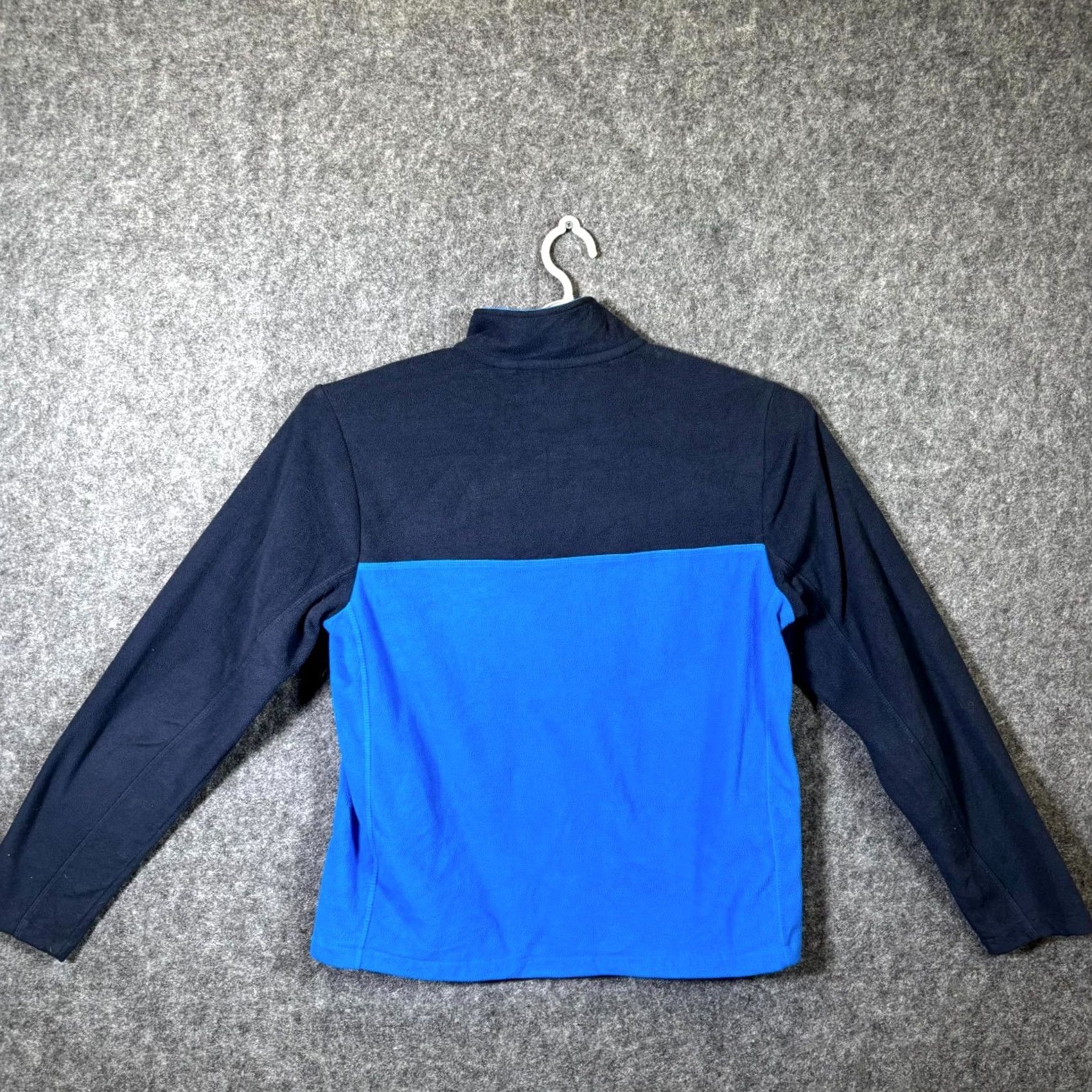 Lands' End Lands' End Sweatshirt Mens Medium 38-40 Navy Blue Fleece 1/4 Zip Hiking Outdoor Size US M / EU 48-50 / 2 - 2 Thumbnail