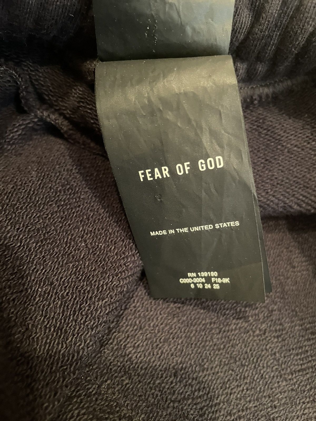 Fear of God Fear of God 6th Collection Black Sweatpants Size US 31 - 7 Thumbnail