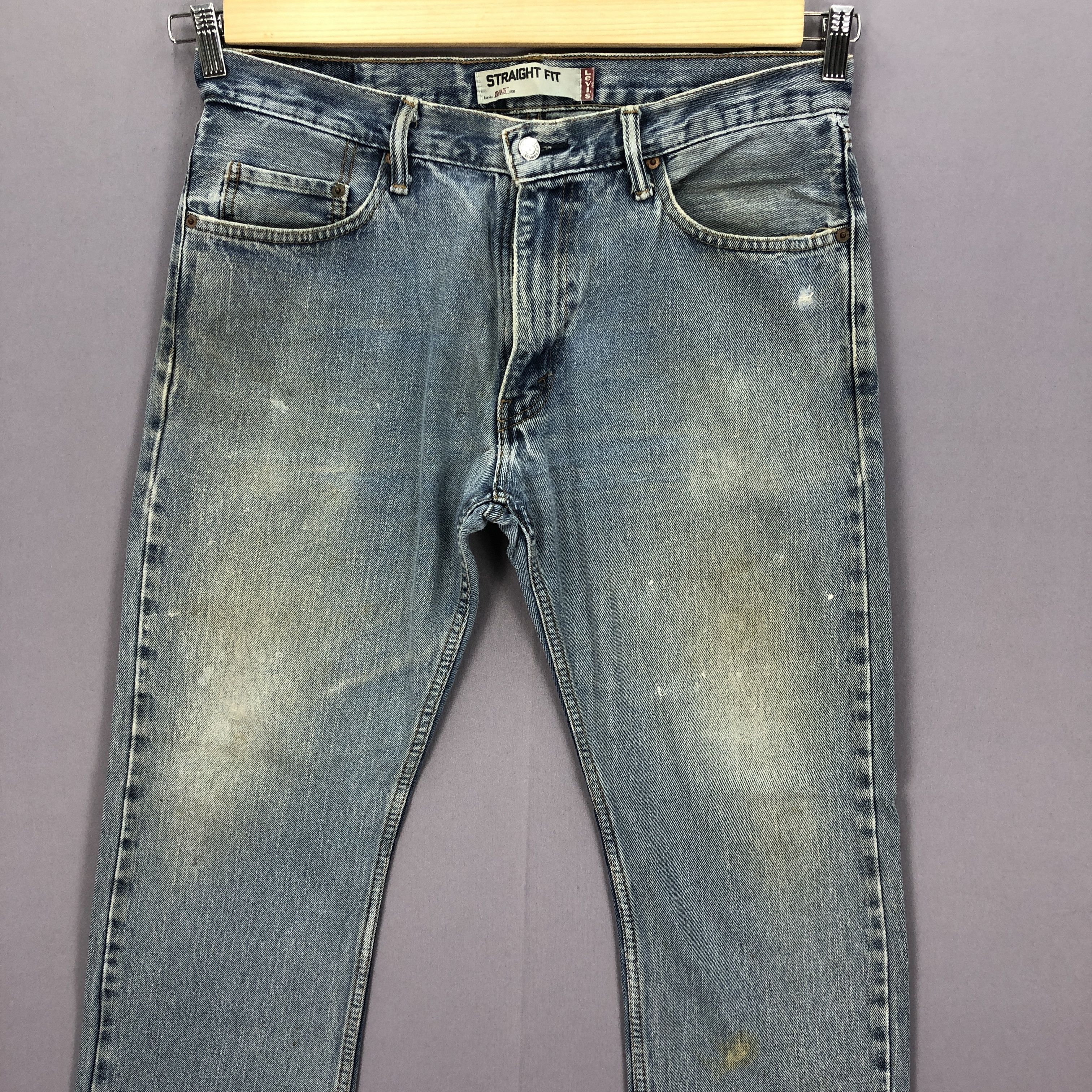 Levi's Vintage Levis 505 Jeans Dirty Levi's Mud Wash Faded Denim Size US 34 / EU 50 - 5 Thumbnail